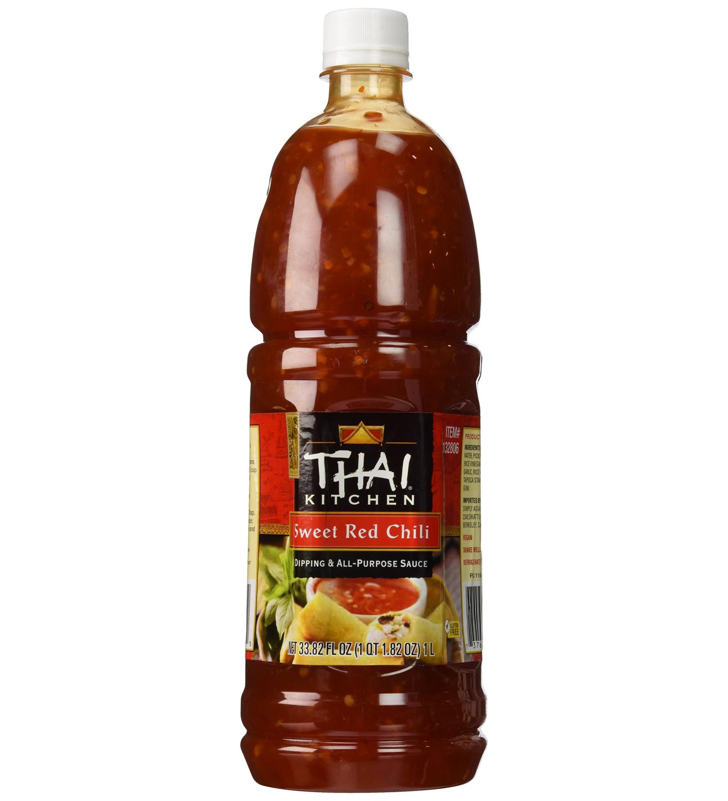 Thai Kitchen Sweet Red Chili Sauce - Plastic Jar | Authentic Thai Taste - Buy Online on GoSupps.com