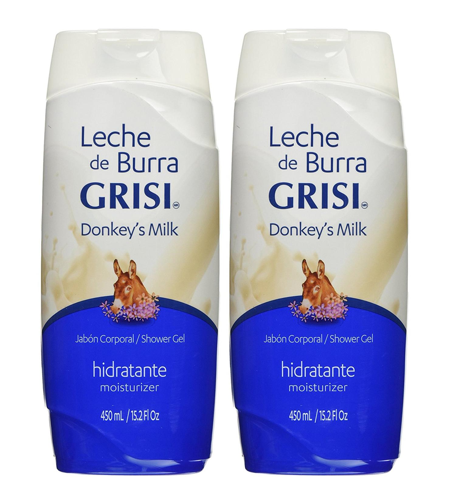 Grisi Donkey's Milk Shower Gel Hidratante 15.2fl Oz - Pack of 2 - Buy Online on GoSupps.com