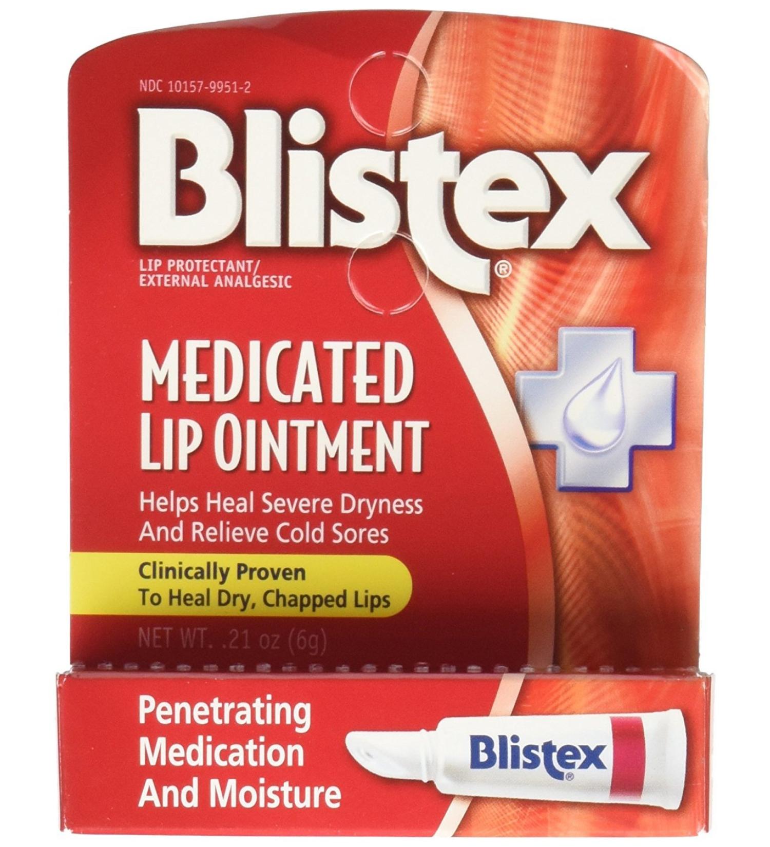 Buy Blistex Medicated Lip Ointment 0.21 oz - Pack of 10 | Fast International Shipping - Buy Online on GoSupps.com