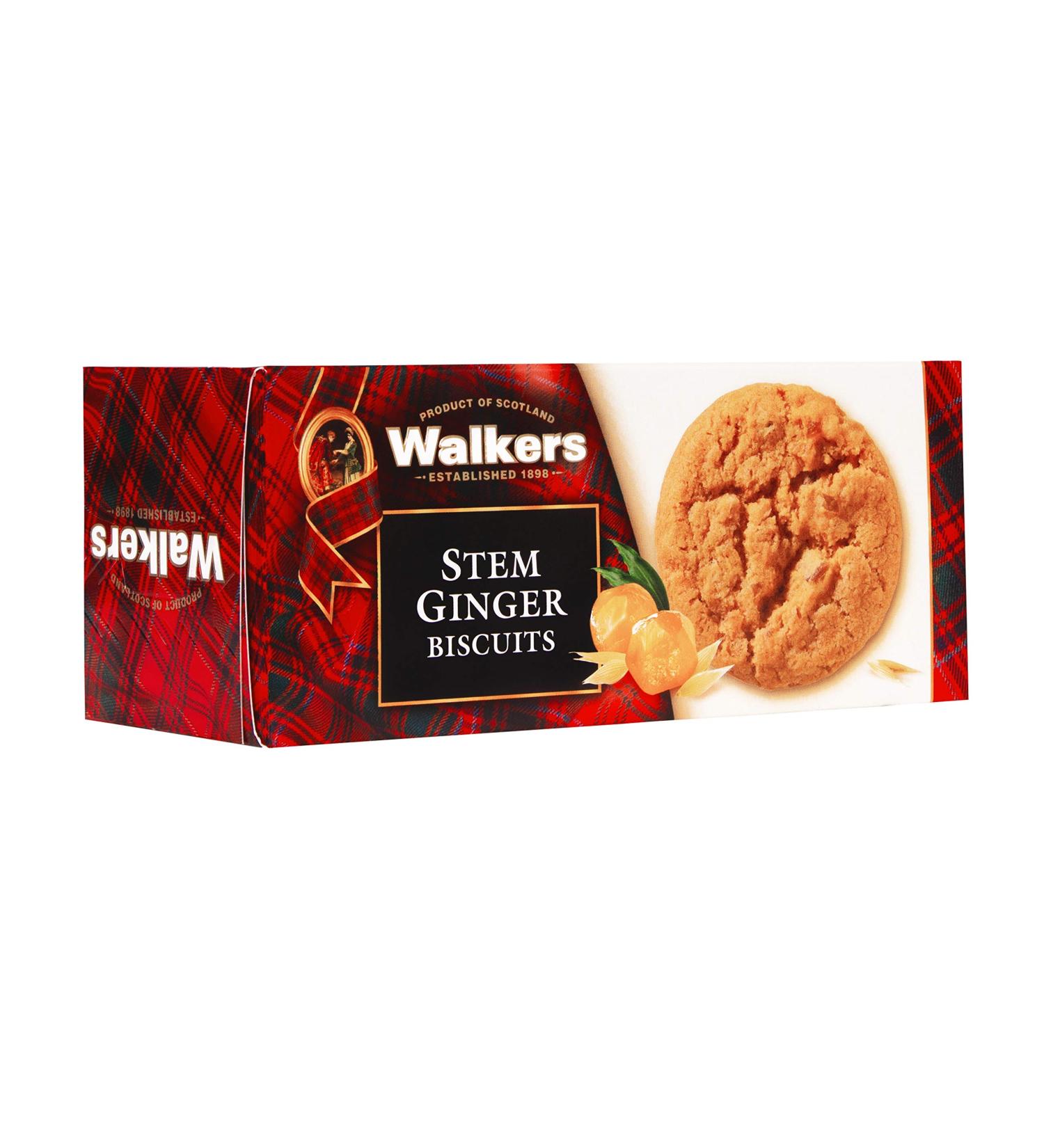 Walkers Stem Ginger Cookies - 5.3 oz: Deliciously Crisp and Spicy Treat - Buy Online on GoSupps.com