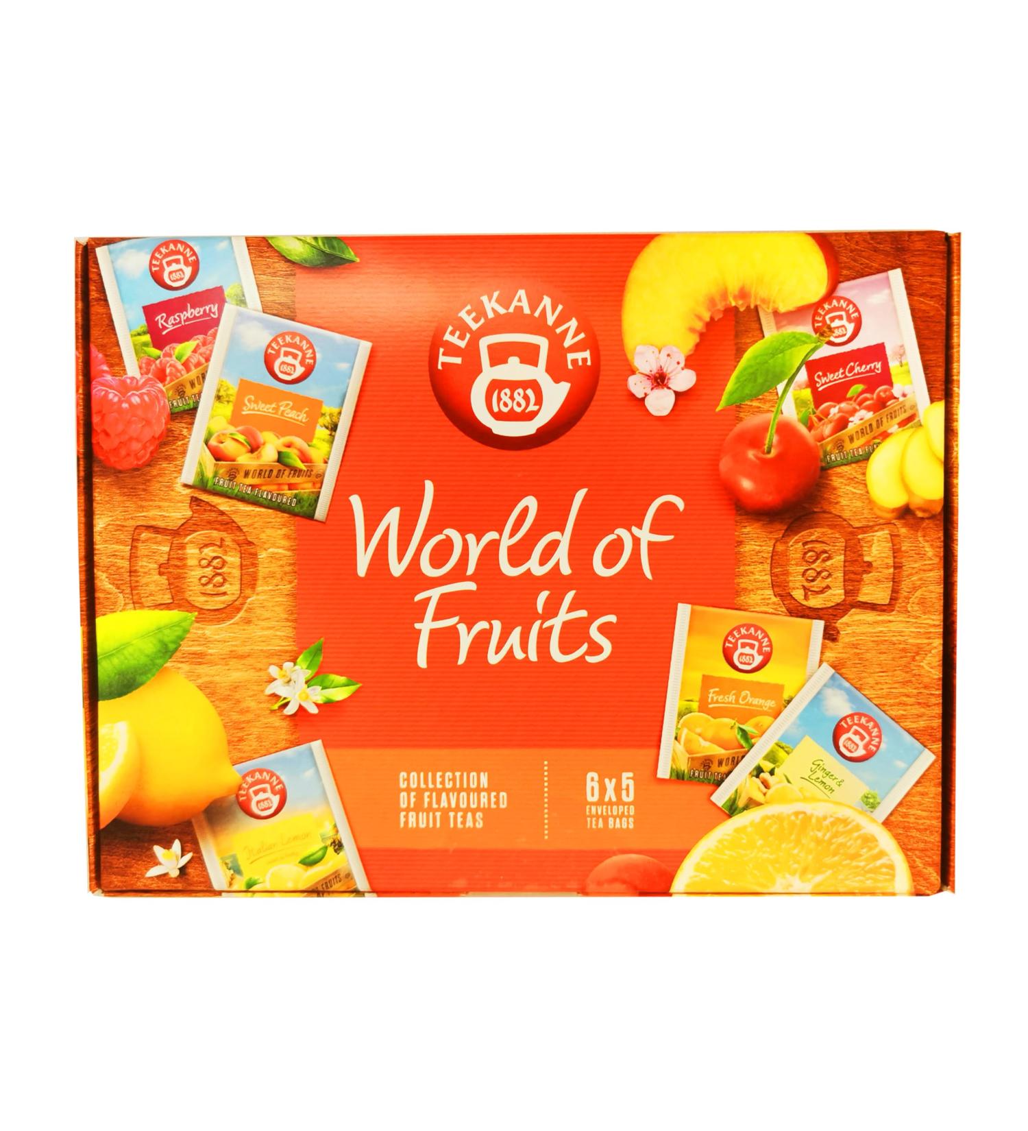DEKOND TEEKANNE World of Fruits (new edition) - Fruit Selection Box - 6 flavors x 5 - Buy Online on GoSupps.com