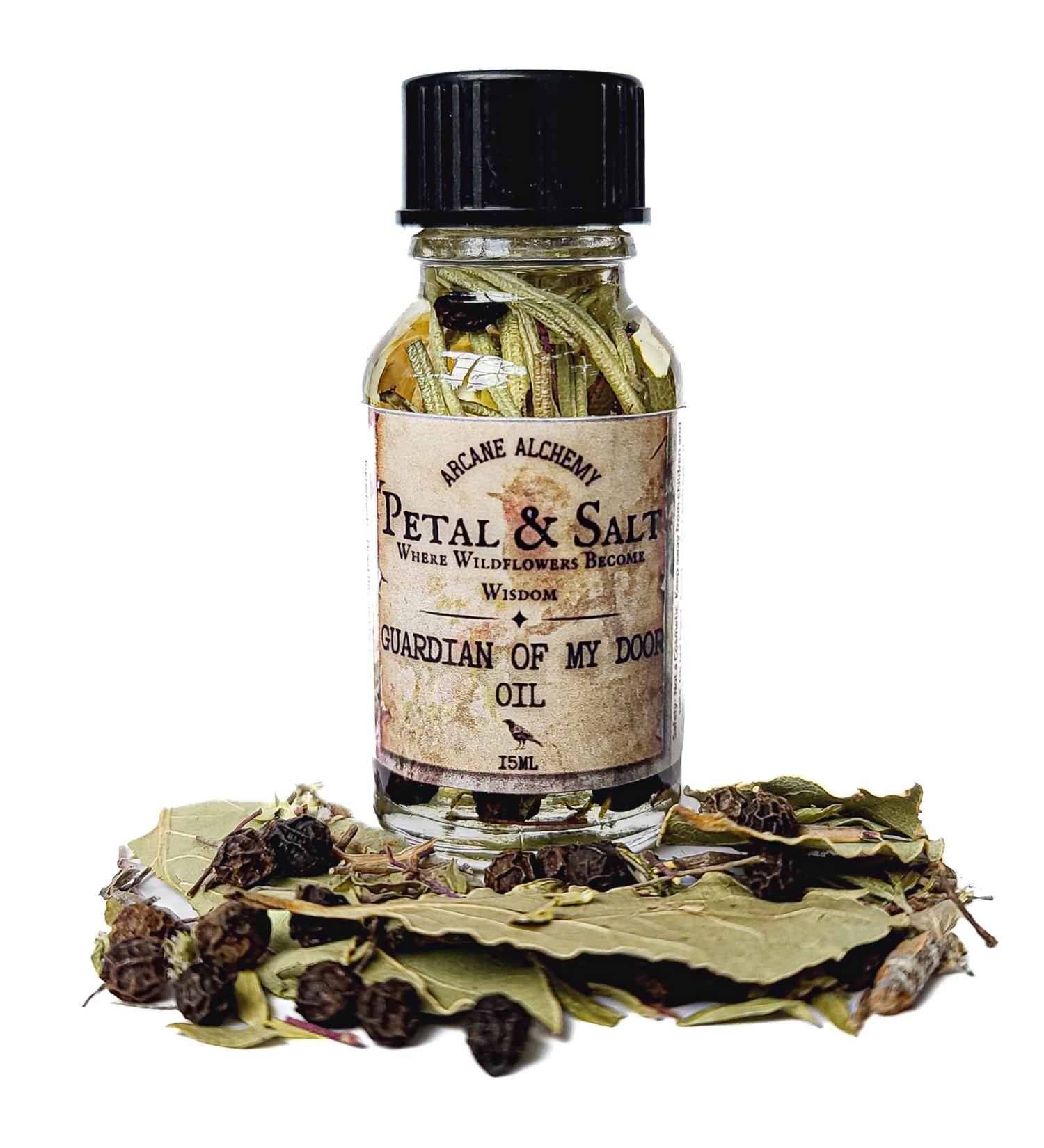 Guardian of My Door Oil by Petal & Salt Home Protection Warding & Energy Shield Protects Home Doorways & Boundaries