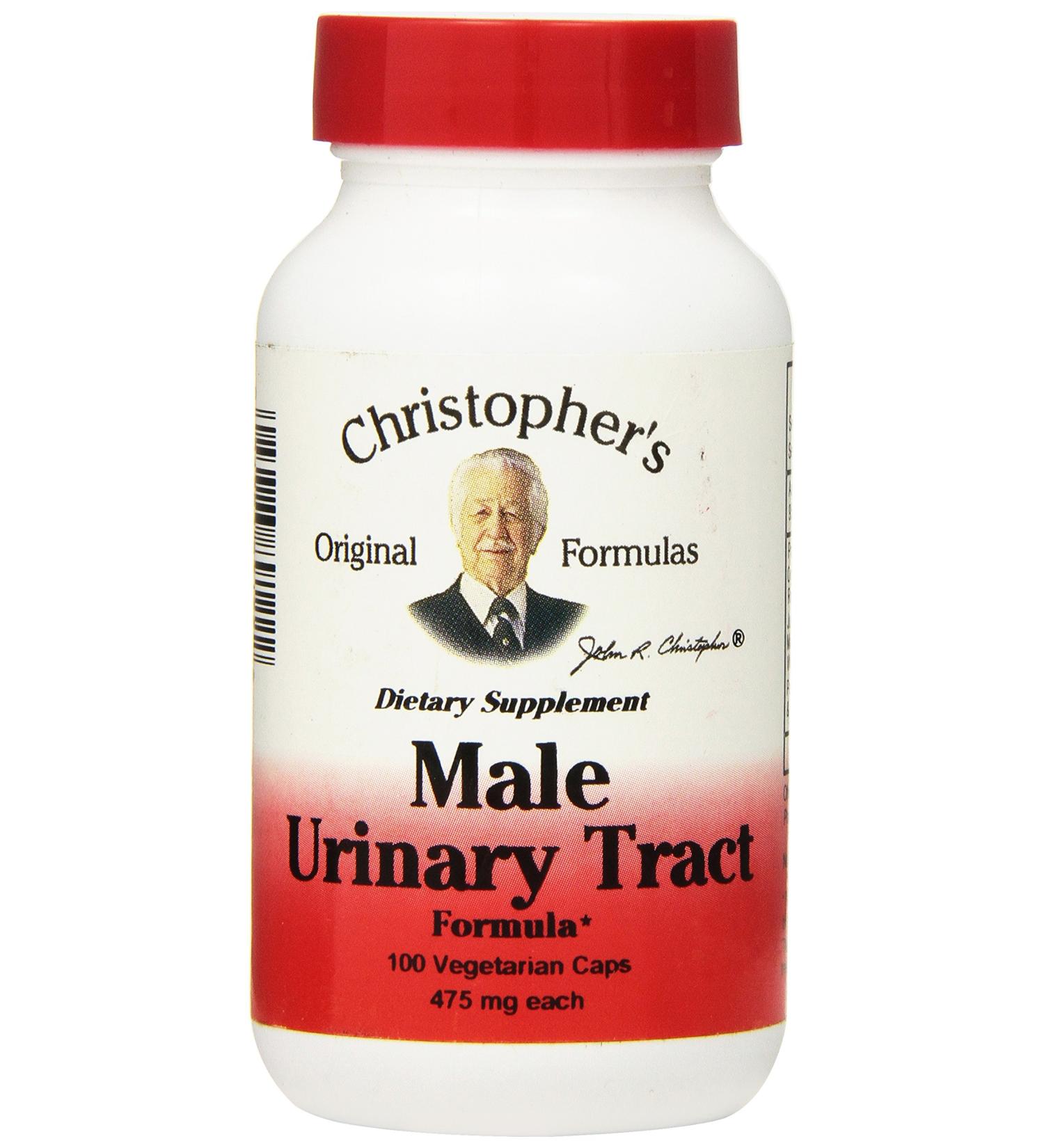 Dr. Christopher's Formula Male Urinary Tract - 100 Count | Powerful Support for Men's Bladder Health - Buy Online on GoSupps.com