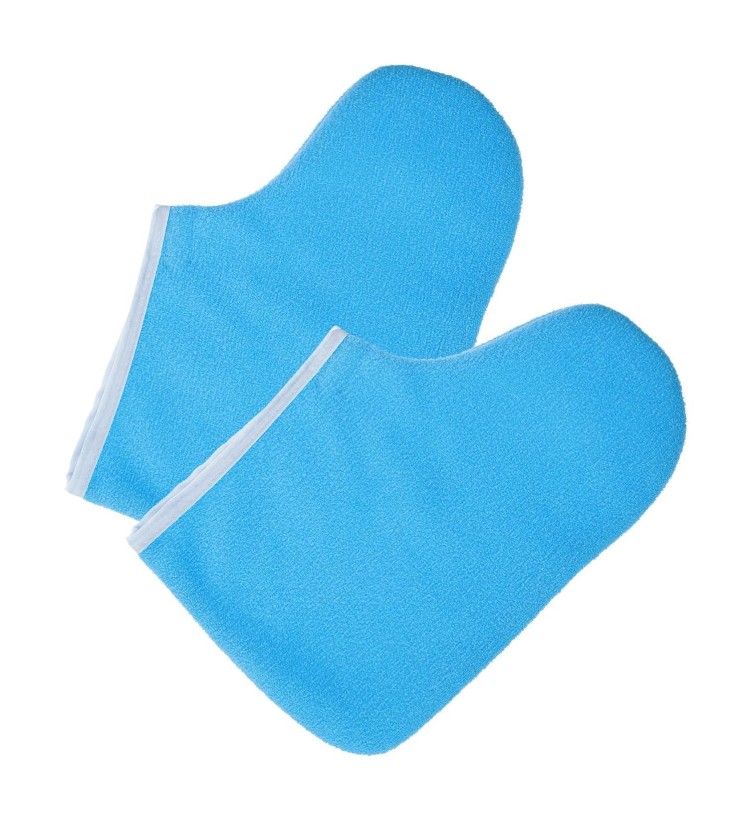 HONMEET 1 Pair Waxed Cotton Footmuffs Paraffin Wax Spa Foot Covers Paraffin Bath Bags Paraffin Refills Liners Foot Spa Wrapping Cover Moisturizing Socks Foot Spa Booties Polyester 26.50X19.00X1.00CM Blue - Buy Online on GoSupps.com