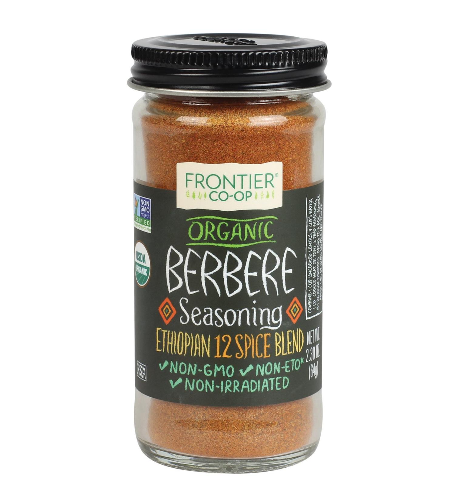 Frontier Berbere Seasoning Organic Bottle, 2.3 Oz 2.3 Ounce (Pack of 1)