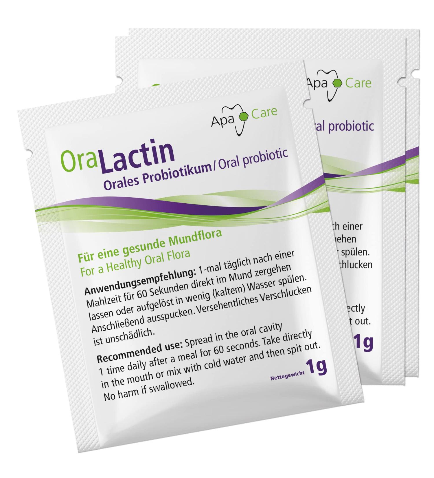 Oralactin Probiotic Powder | 30 Sachets for Fresh Breath & Healthy Oral Flora | Best Oral Care Solution - International Shipping Available - Buy Online on GoSupps.com