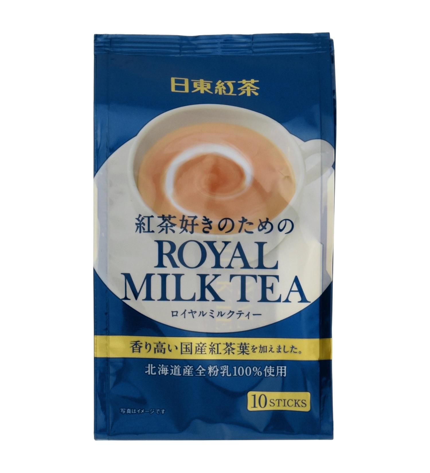 Nittoh Royal Milk Tea 10 Sticks 140g - Delicious Japanese Tea Blend - Buy Online on GoSupps.com