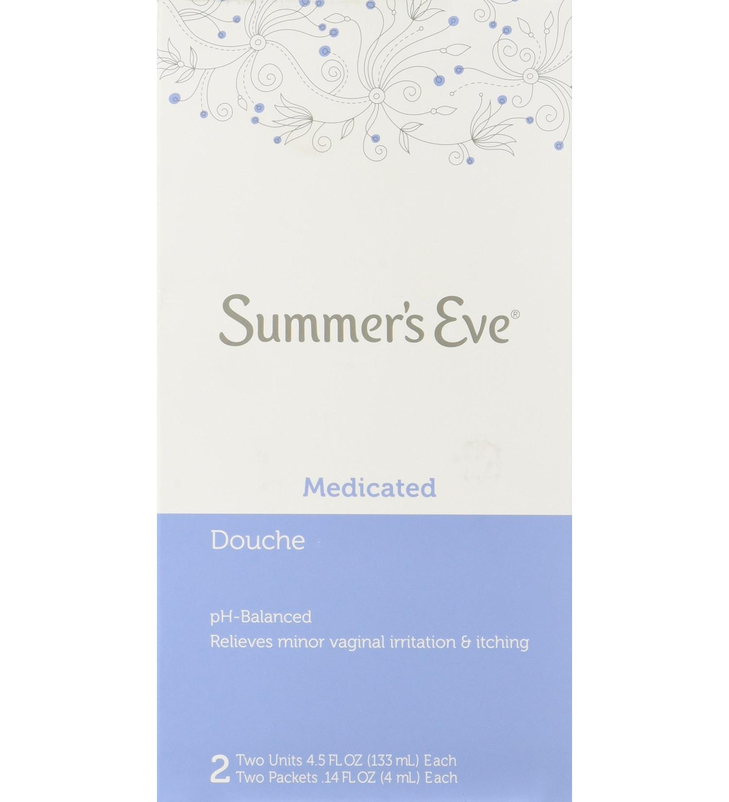 Summer's Eve Medicated Douche | 4.5 oz | pH Balanced & Gynecologist Tested - Buy Online on GoSupps.com