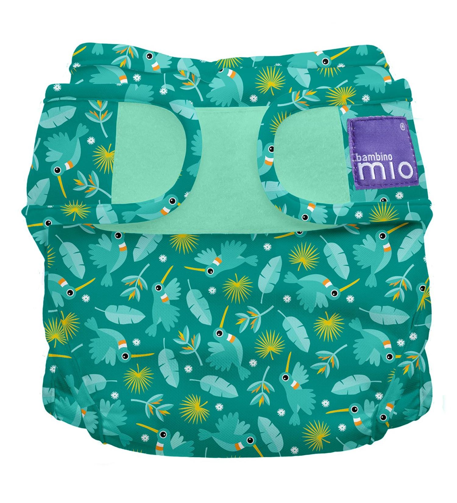Bambino Mio Mioduo Cloth Diaper Cover Hummingbird Size 1 ( 9Kg) - Eco-Friendly Soft & Adjustable for International Shipping - Buy Online on GoSupps.com