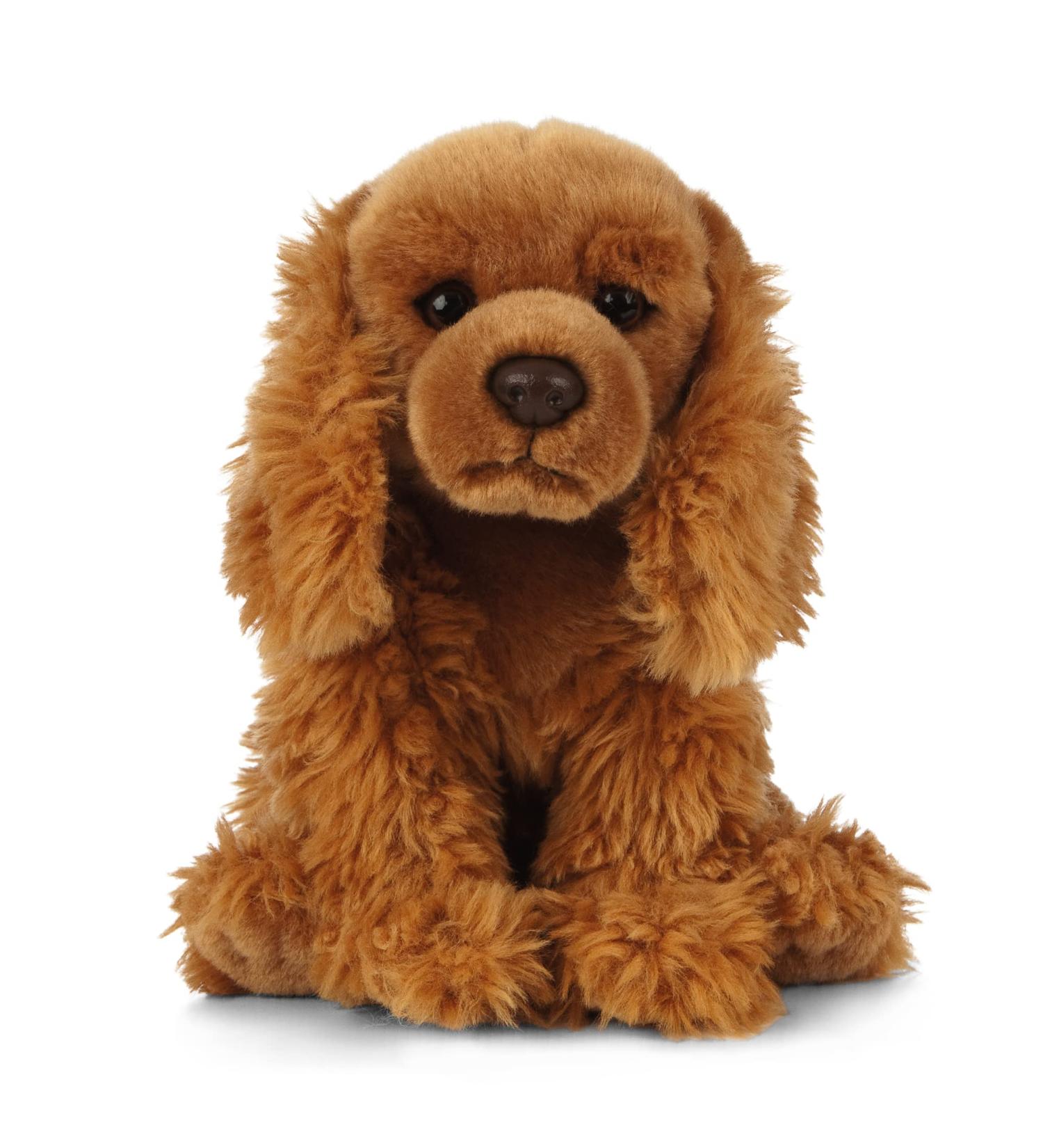 Living Nature 22cm Realistic Soft Cuddly Cocker Spaniel Dog Toy - Buy Online on GoSupps.com