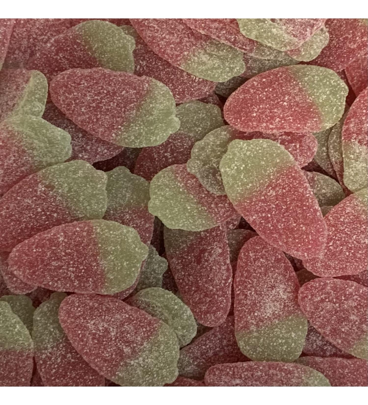 Fizzy Strawberries Victorian Gift Jar by The Gourmet Sweet Company