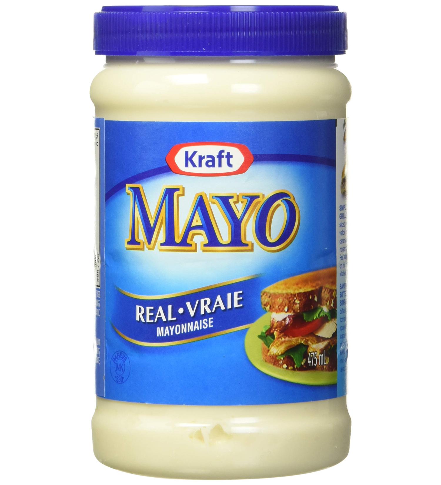 Vraie mayonnaise Mayo Kraft 475 ml - Buy Online on GoSupps.com