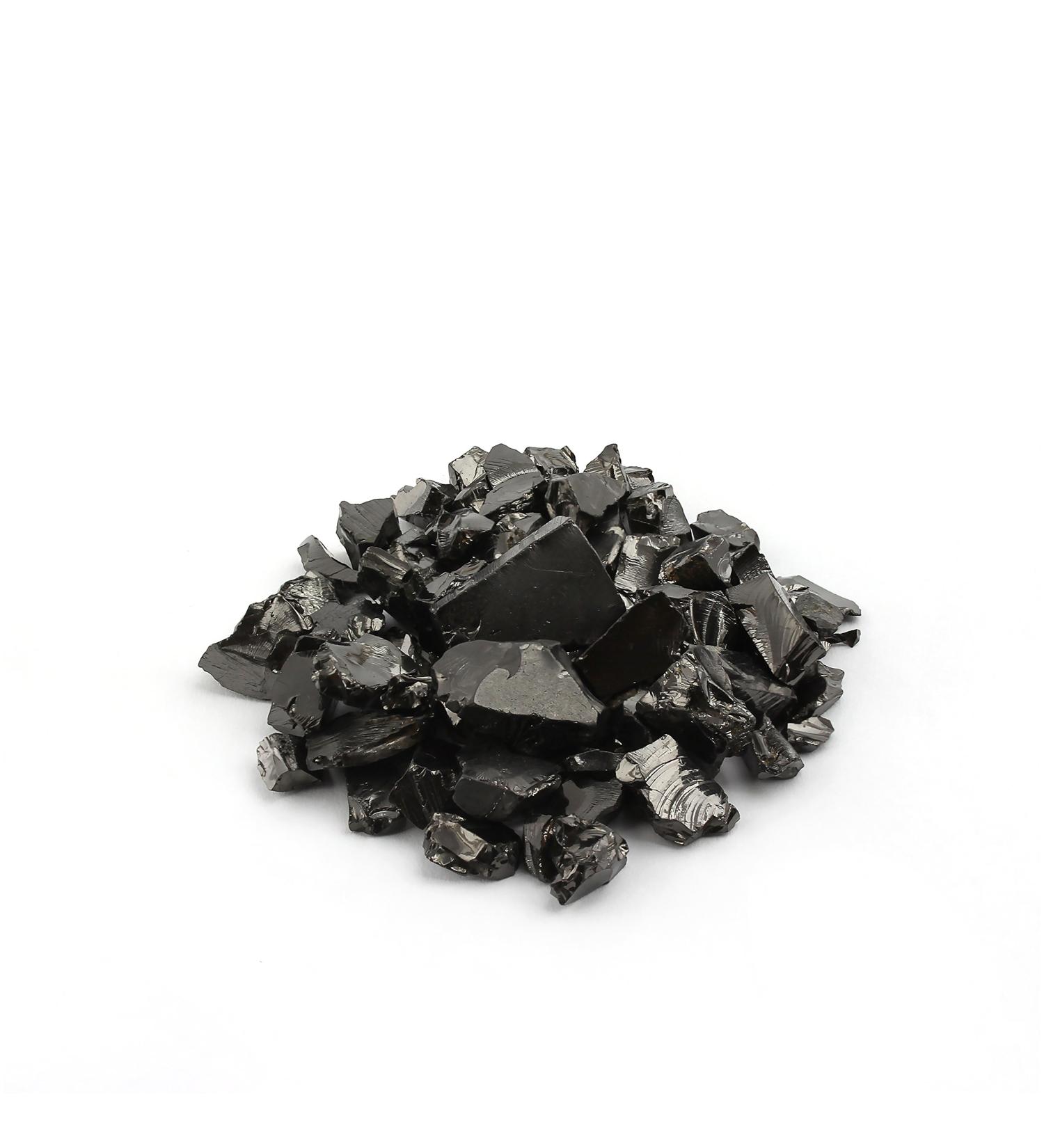 Heka Naturals Elite Shungite Water Chips 100g - Water Filter Crystals for Drinking Water - Natural Shungite Water Purification - Buy Online on GoSupps.com