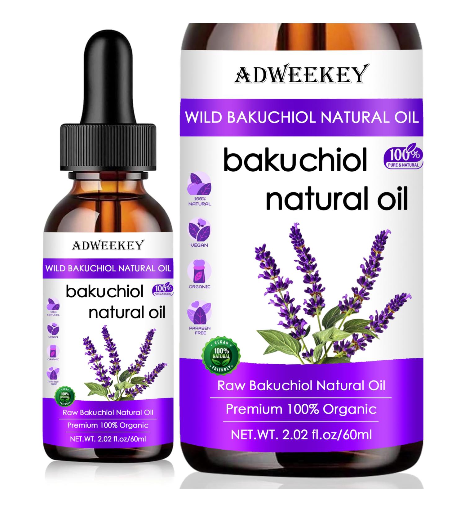 Bakuchiol Oil Organic - 2 fl.oz Natural Bakuchiol Serum for Face Vegan Retinol Alternative with Squalane Sensitive Skin Safe Reduces Fine Lines & Wrinkles Soothes Irritated Skin - Buy Online on GoSupps.com