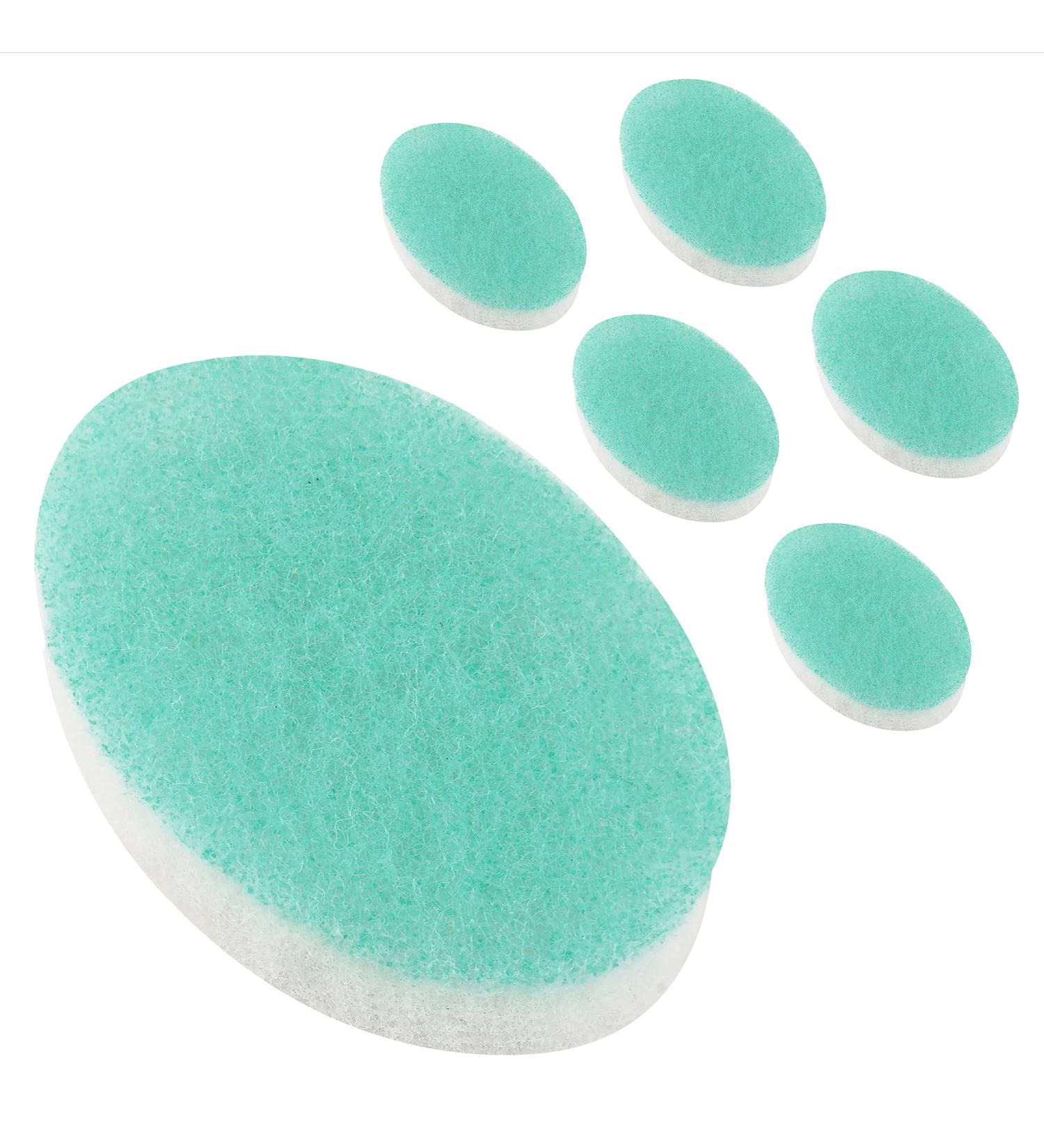 6 Pack Double Sided Body Sponge - Daily Deep Cleansing & Exfoliating Pads for All Skin Types - Buy Online on GoSupps.com