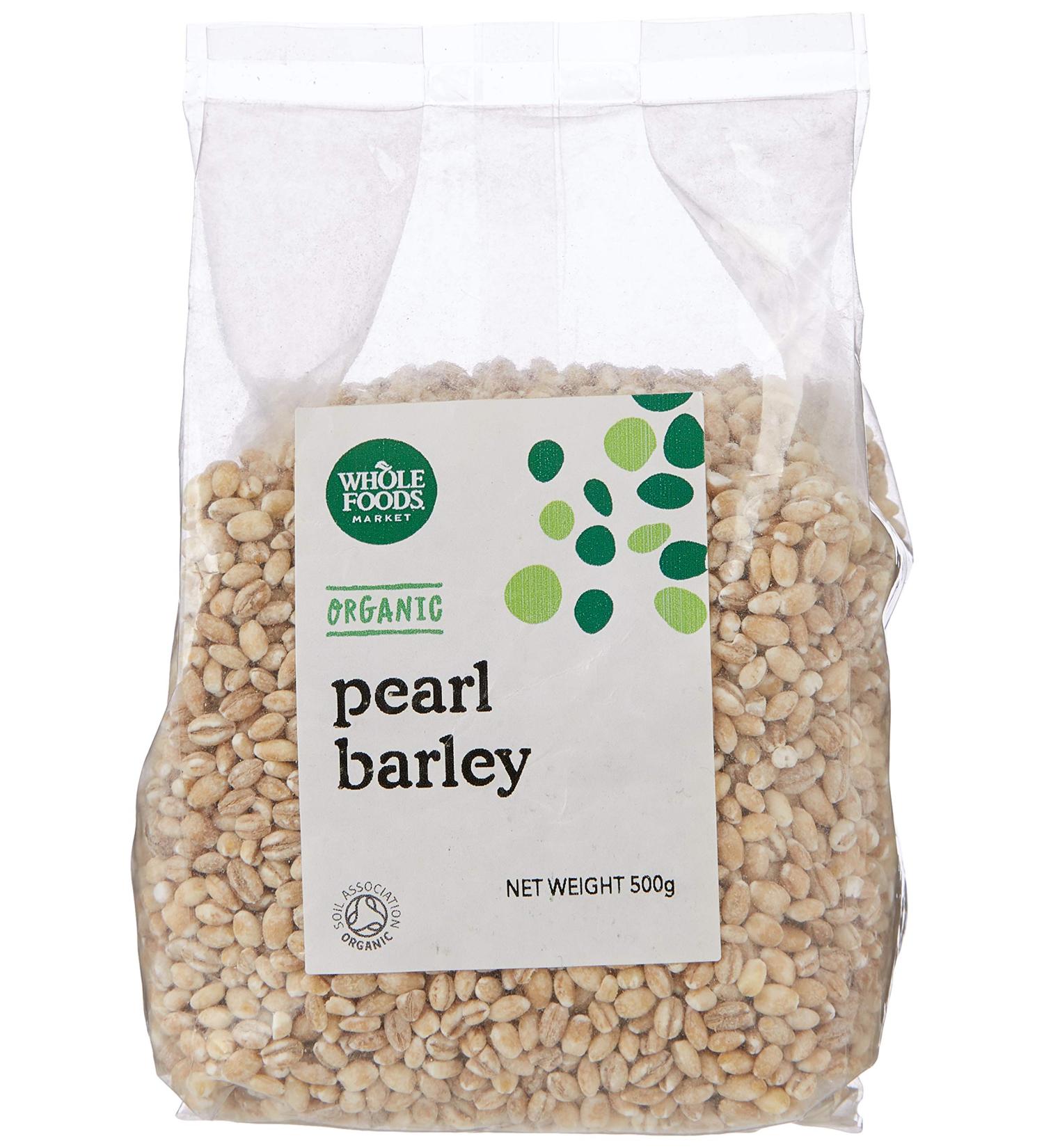 Fresh & Wild Organic Pearl Barley 500g - Buy Online on GoSupps.com