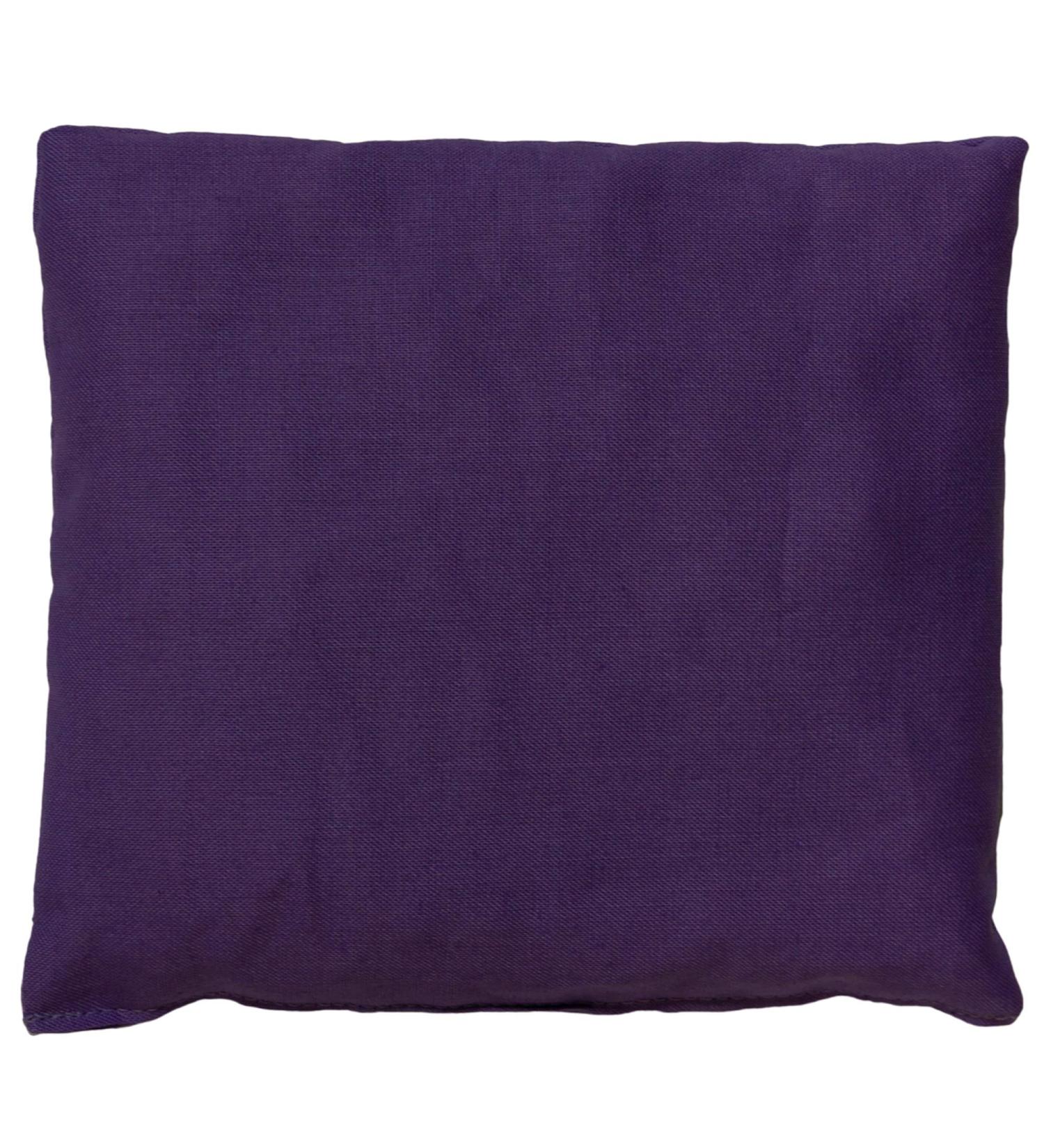 Cherry Stone Pillow 12x12cm - Purple Heat & Cold Therapy - Natural Grain Pillow with Cherry Stones - Buy Online on GoSupps.com