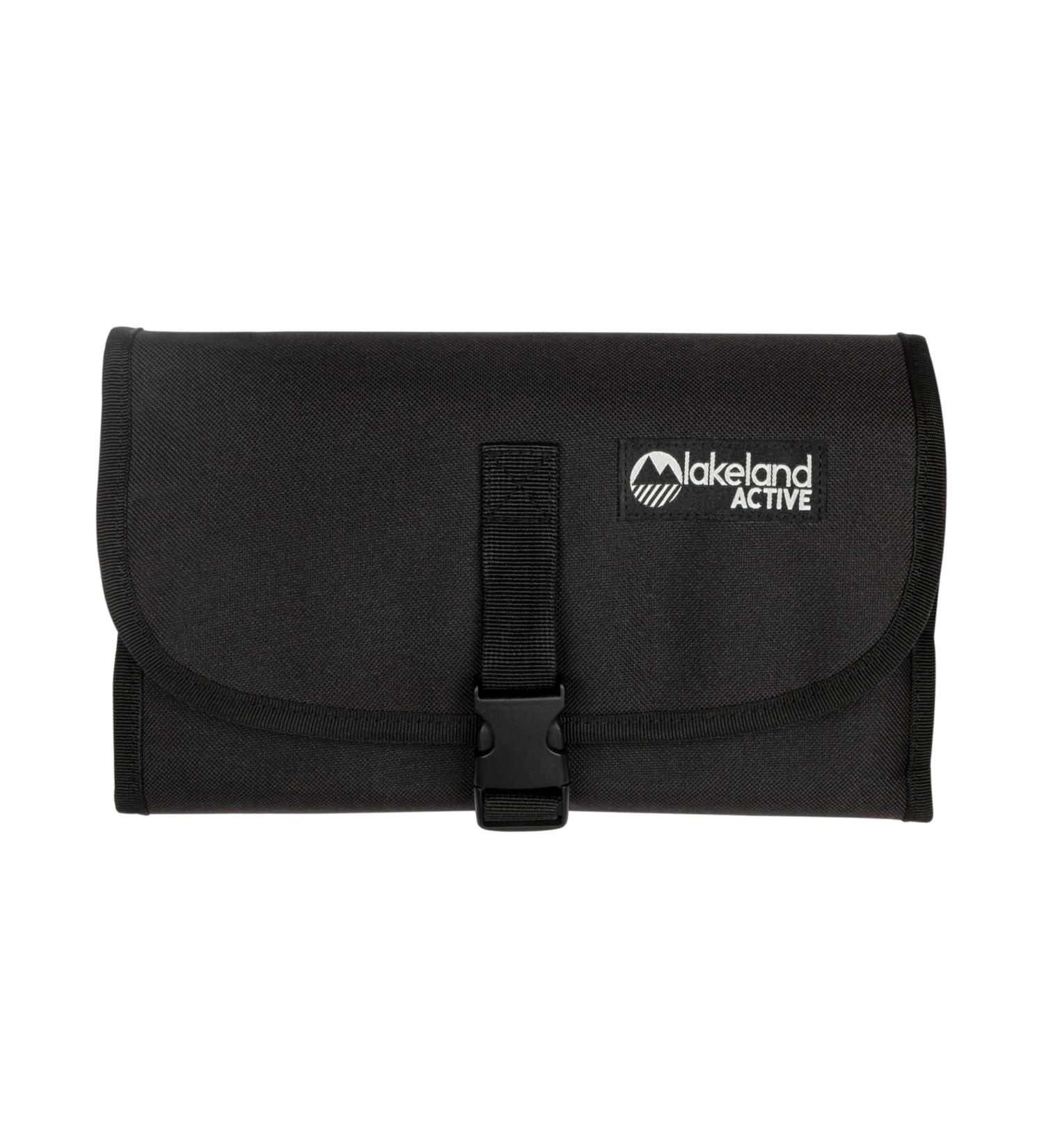 Lakeland Active Eskdale Hanging Travel Toiletry Bag - Black for Men & Women - Buy Online on GoSupps.com