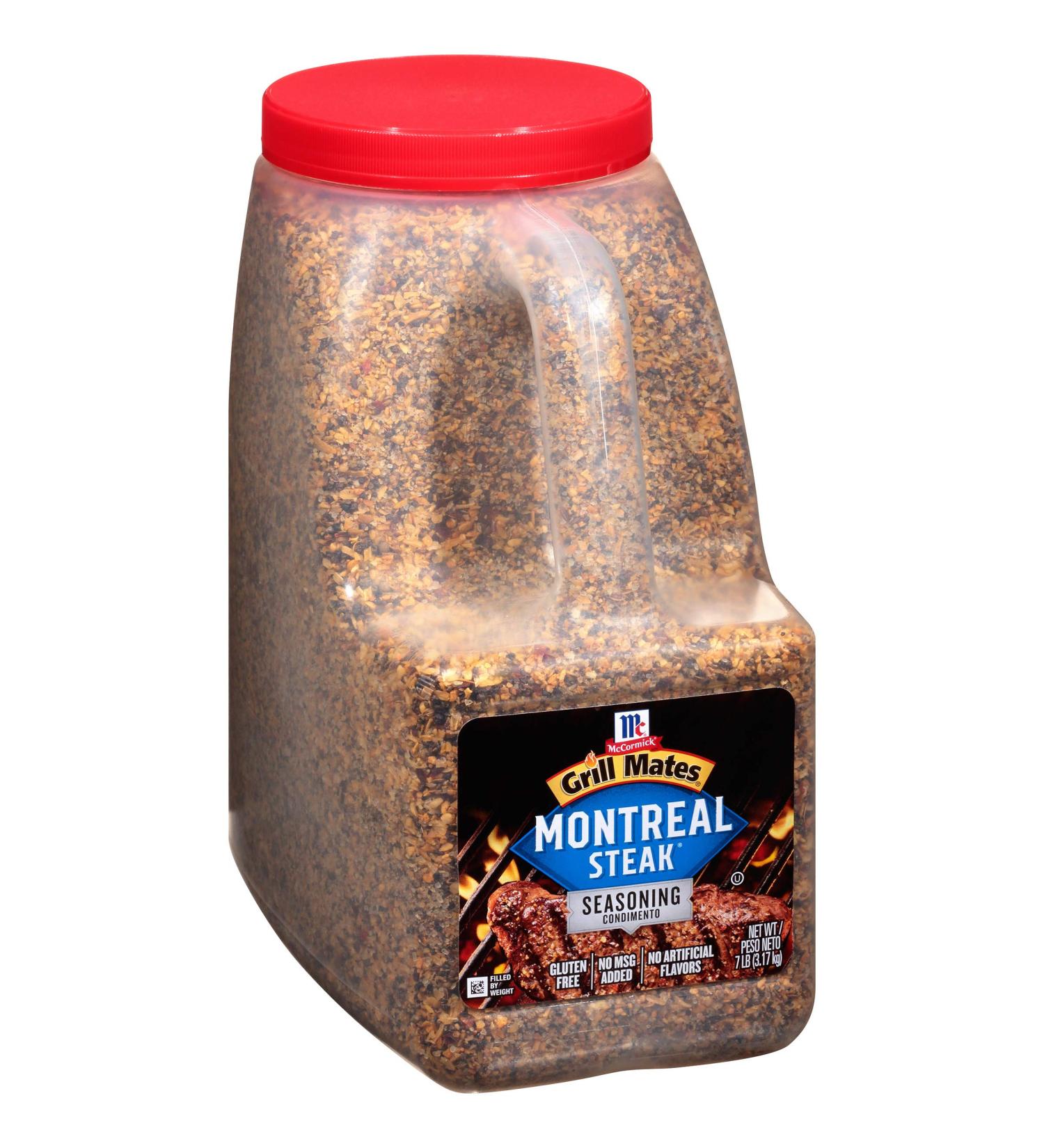 McCormick Grill Mates Montreal Steak Seasoning 7 lb - Pack of 1 - Buy Online on GoSupps.com
