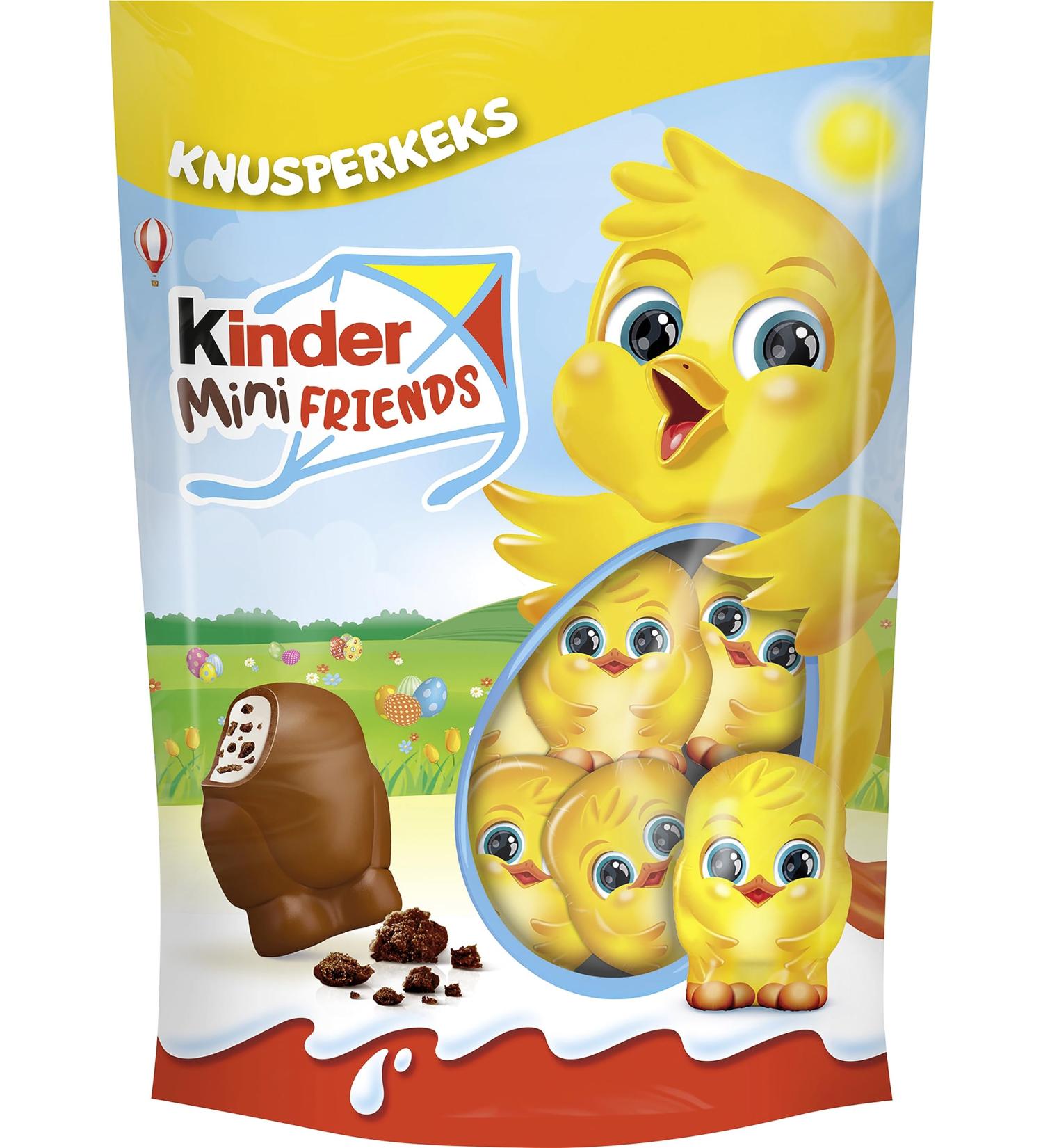 Kinder Mini friends clat de biscuit saveur cacao 122g