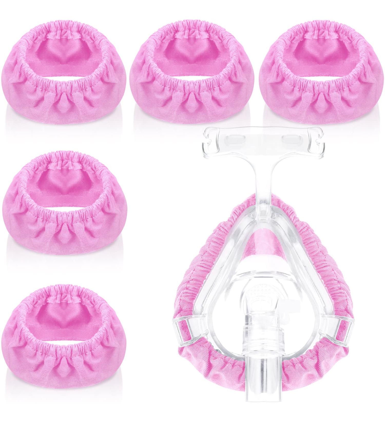 5 Pack Reusable Mask Liners - Reduces Air Leaks and Blisters - Washable Full Face Cushions - Pink - Buy Online on GoSupps.com