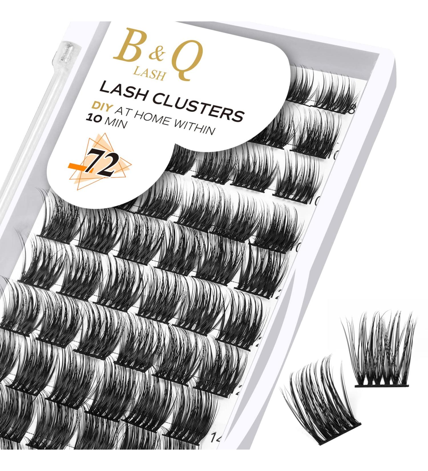 Shop BQ Lash Single Eyelash Clusters - Colored DIY Eyelash Extensions at Home | B42 B02 B09 (D-16mm) - Buy Online on GoSupps.com