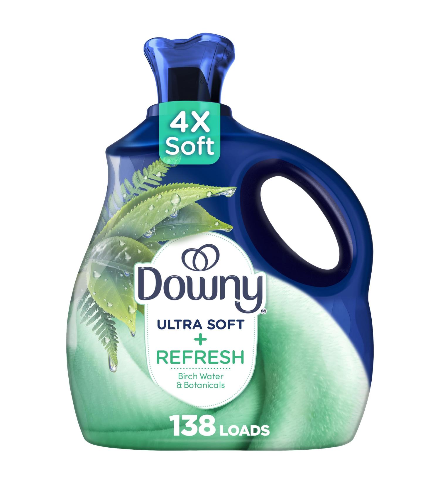 Buy Downy Ultra Soft Fabric Softener Liquid - Refreshing Birch Water & Botanicals 93 fl oz 138 Loads - International Shipping Available - Buy Online on GoSupps.com