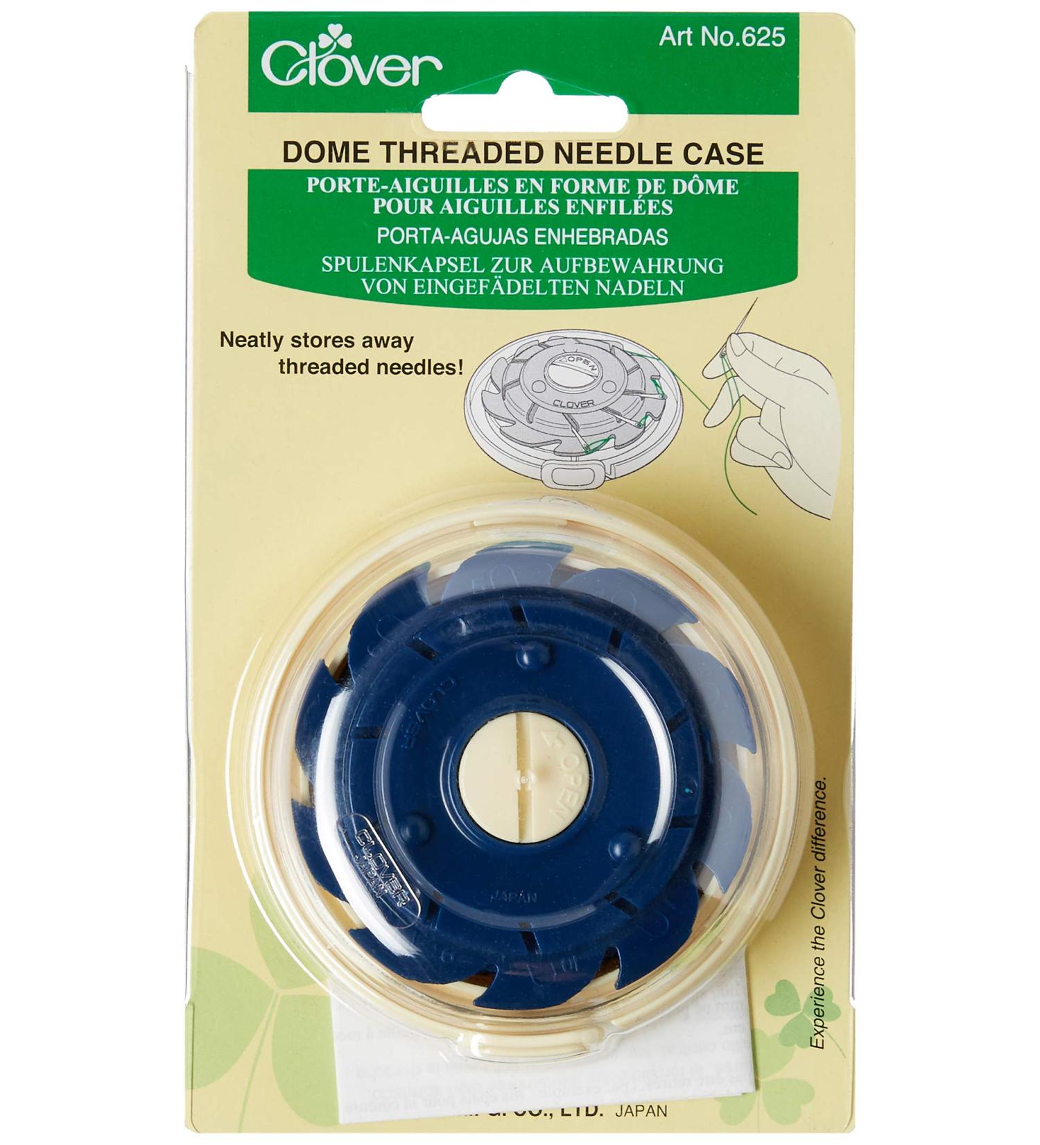 Clover 625 Dome Threaded Needle Case - Convenient Storage Solution #76 - Buy Online on GoSupps.com