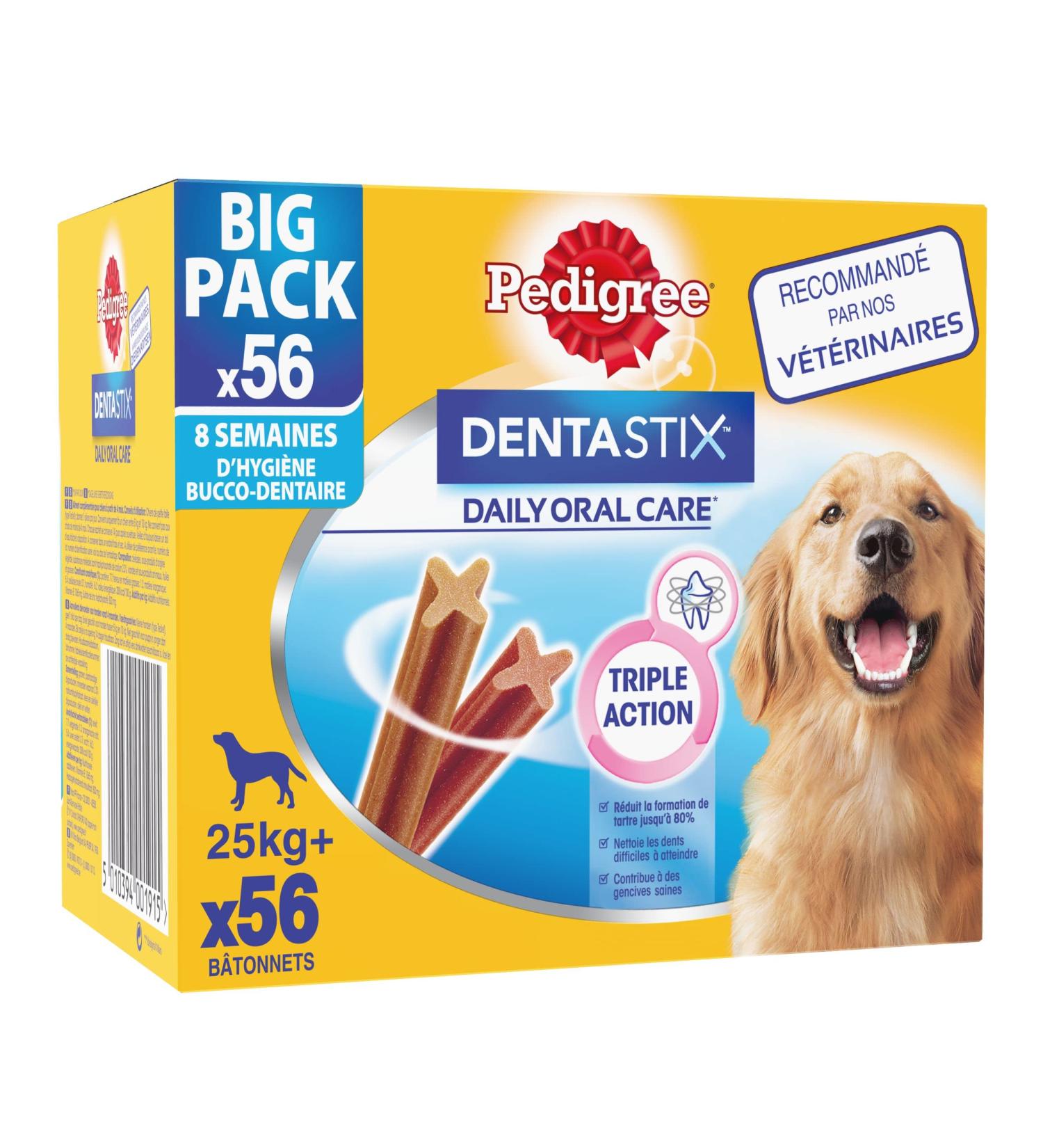 Buy Pedigree Dentastix Treats for Dogs - 56 Pieces Pack | International Shipping Available - Buy Online on GoSupps.com