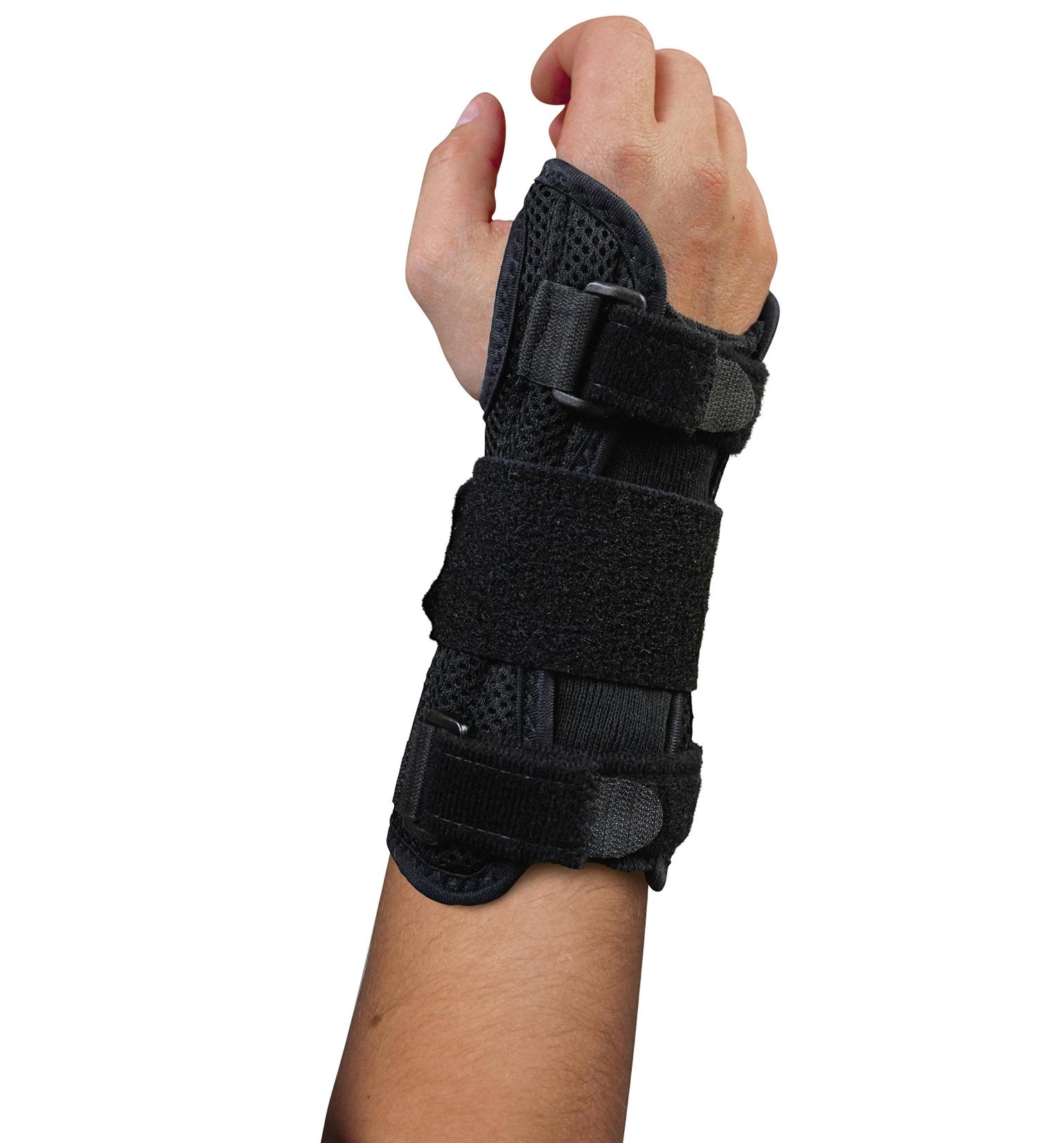 Blue Jay Carpal Tunnel Wrist Brace | Elite Healthcare Support | Skin-Friendly Material | Ideal for Gym Sessions | Small/Medium Black - Buy Online on GoSupps.com