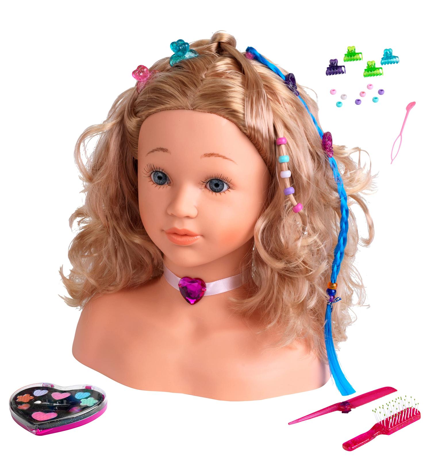 Buy Klein 5240 Princess Coralie Make-Up & Hairdressing Head - 33 cm | International Shipping Available - Buy Online on GoSupps.com