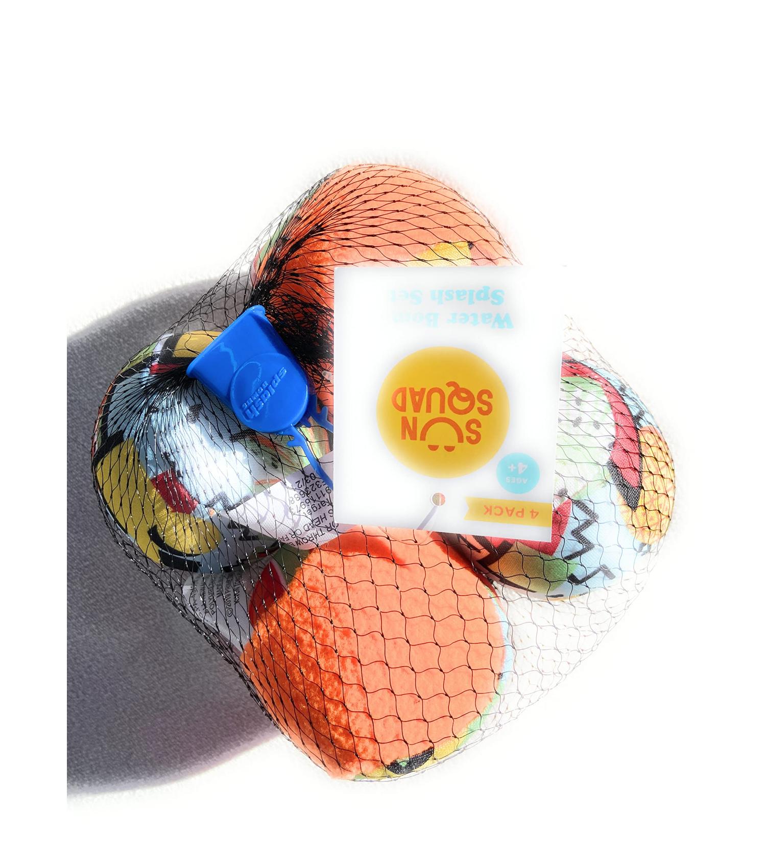 Sun Squad Water Bomb Splash Set - Outdoor Water Balloon Game Kit - Buy Online on GoSupps.com