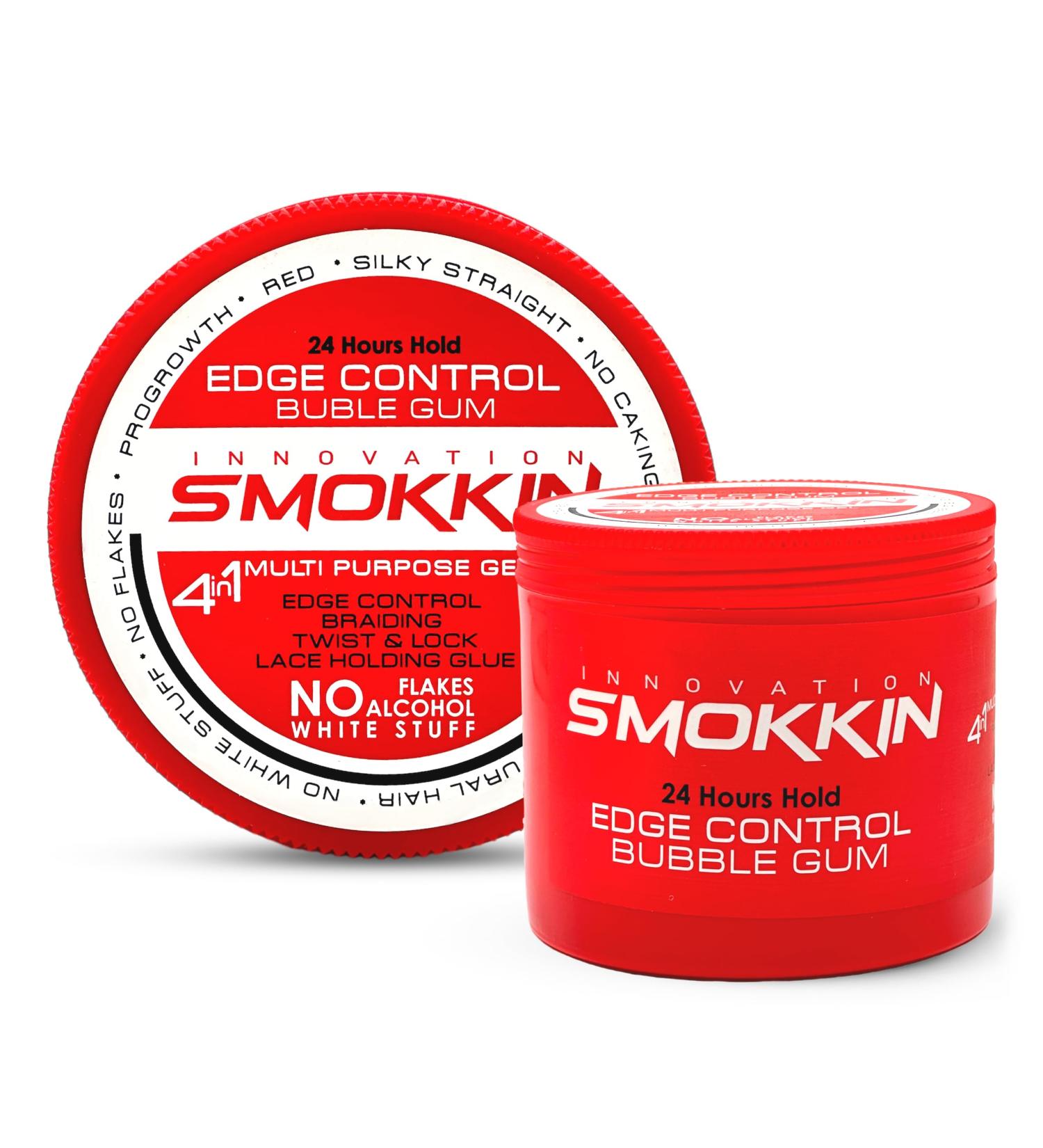 Smokkin 4-in-1 Professional Hair Wax for 4C Braids Edges Twists & Locs - Ultimate Styling Solution - Buy Online on GoSupps.com
