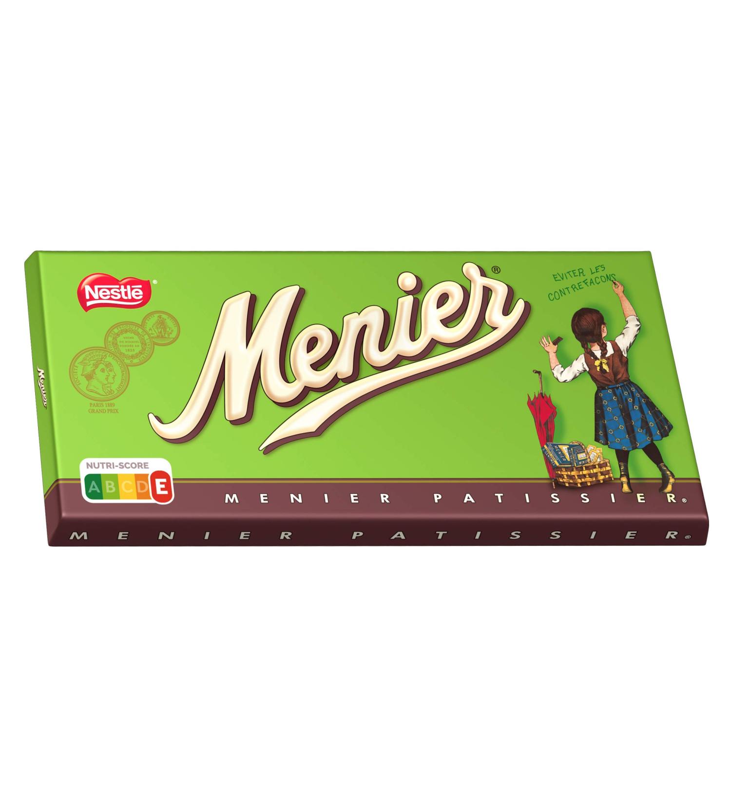 Menier - Dark Chocolate for Baking - 200g Tablet - Buy Online on GoSupps.com