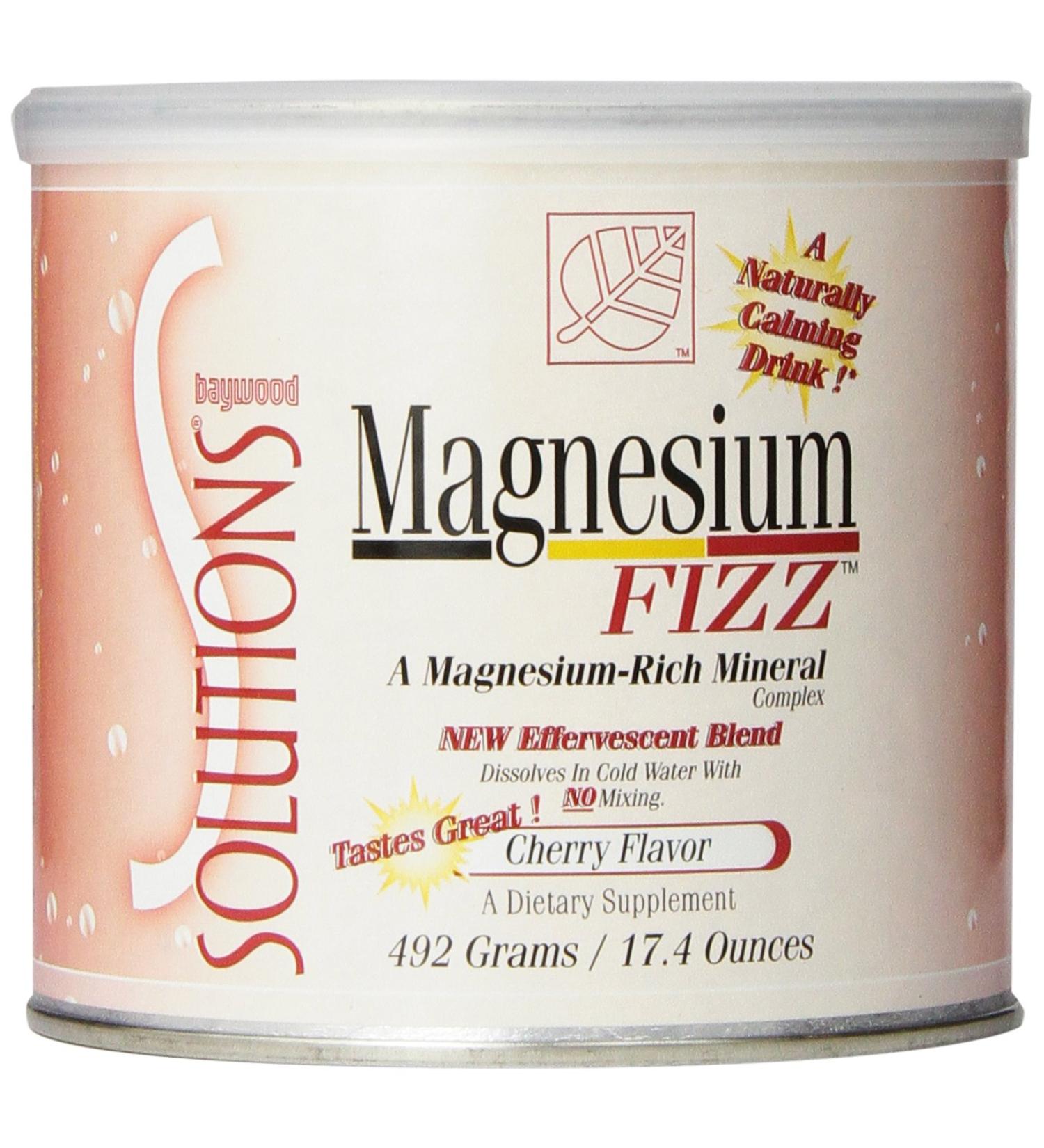 Natural Balance Magnesium Fizz Cherry | 17.4oz - Fast-Acting Magnesium Supplement - Buy Online on GoSupps.com