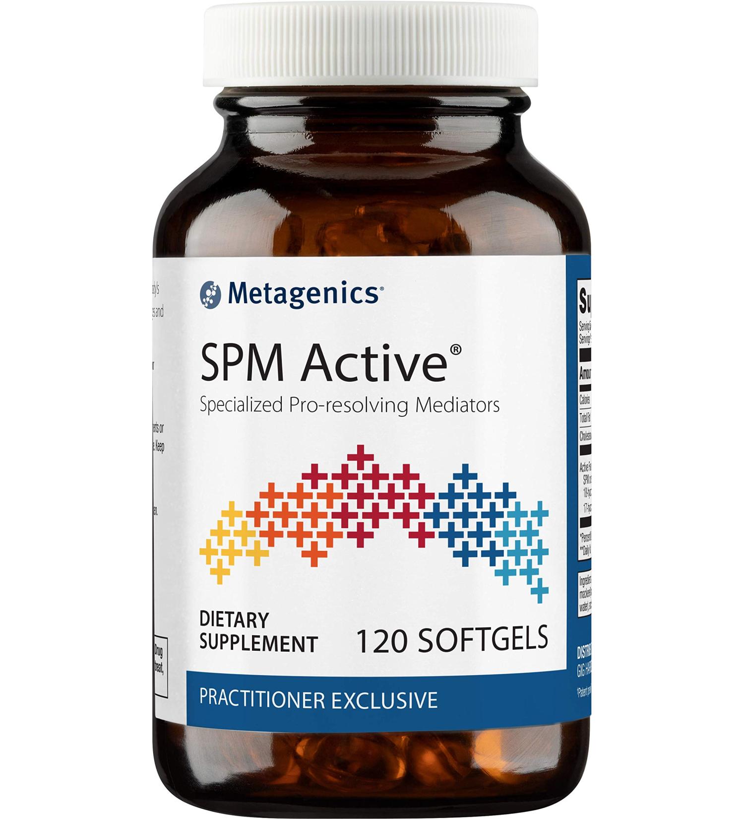 Metagenics SPM Active 120ct - Specialized Pro-Resolving Mediators - Pack of 1 - Buy Online on GoSupps.com