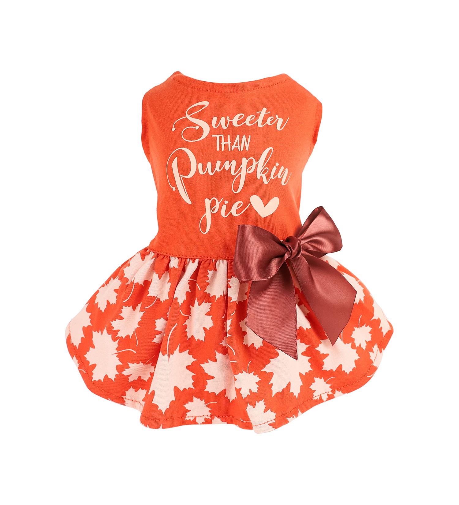 Fitwarm Holiday Dog Dress for Small Dogs and Cats | Thanksgiving Halloween Christmas New Year Birthday Costume | 100% Cotton | X-Small - Buy Online on GoSupps.com