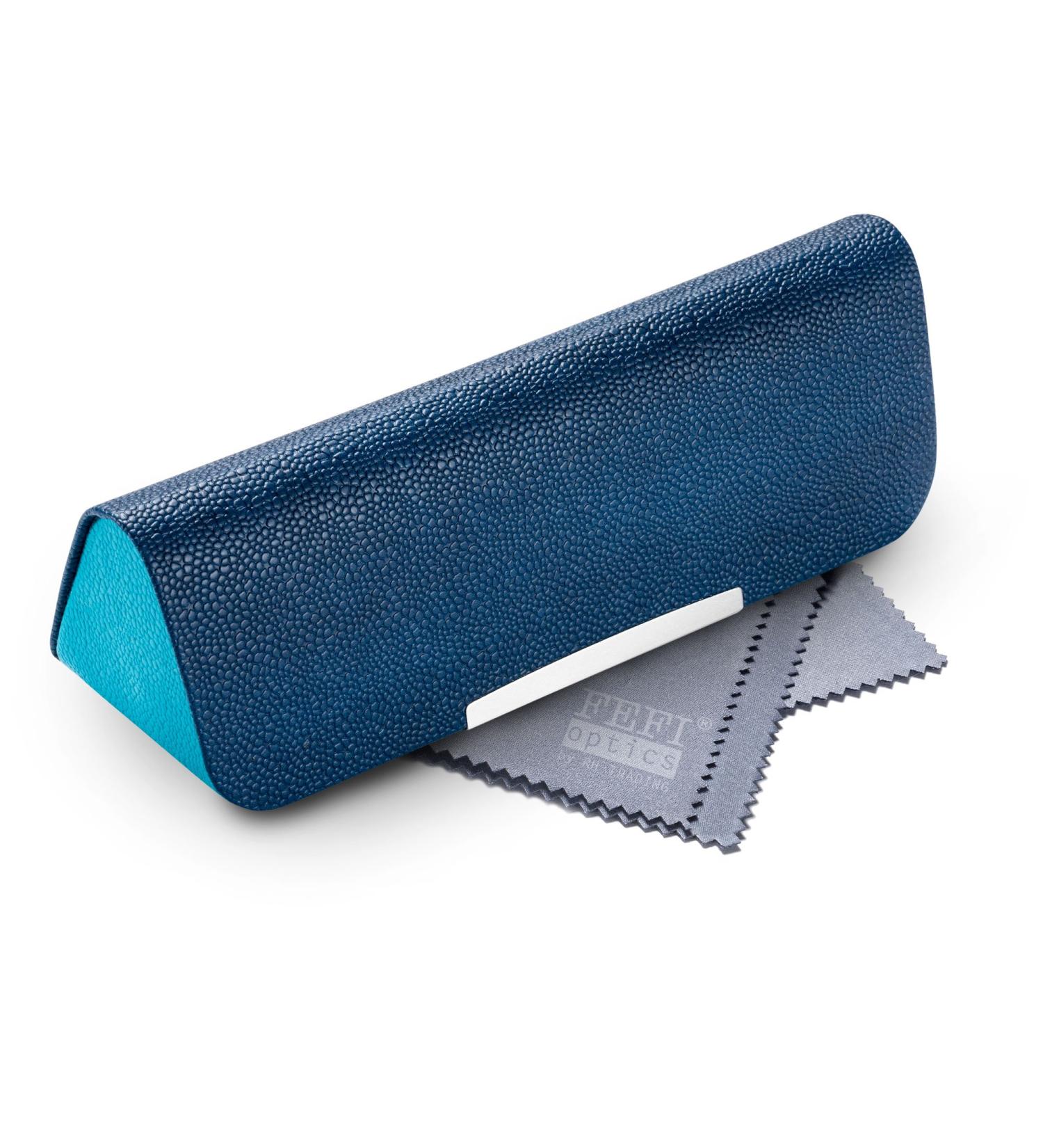 Stylish Blue-Turquoise Hardcase Glasses Case | Unique Shape | FEFI International Shipping - Buy Online on GoSupps.com