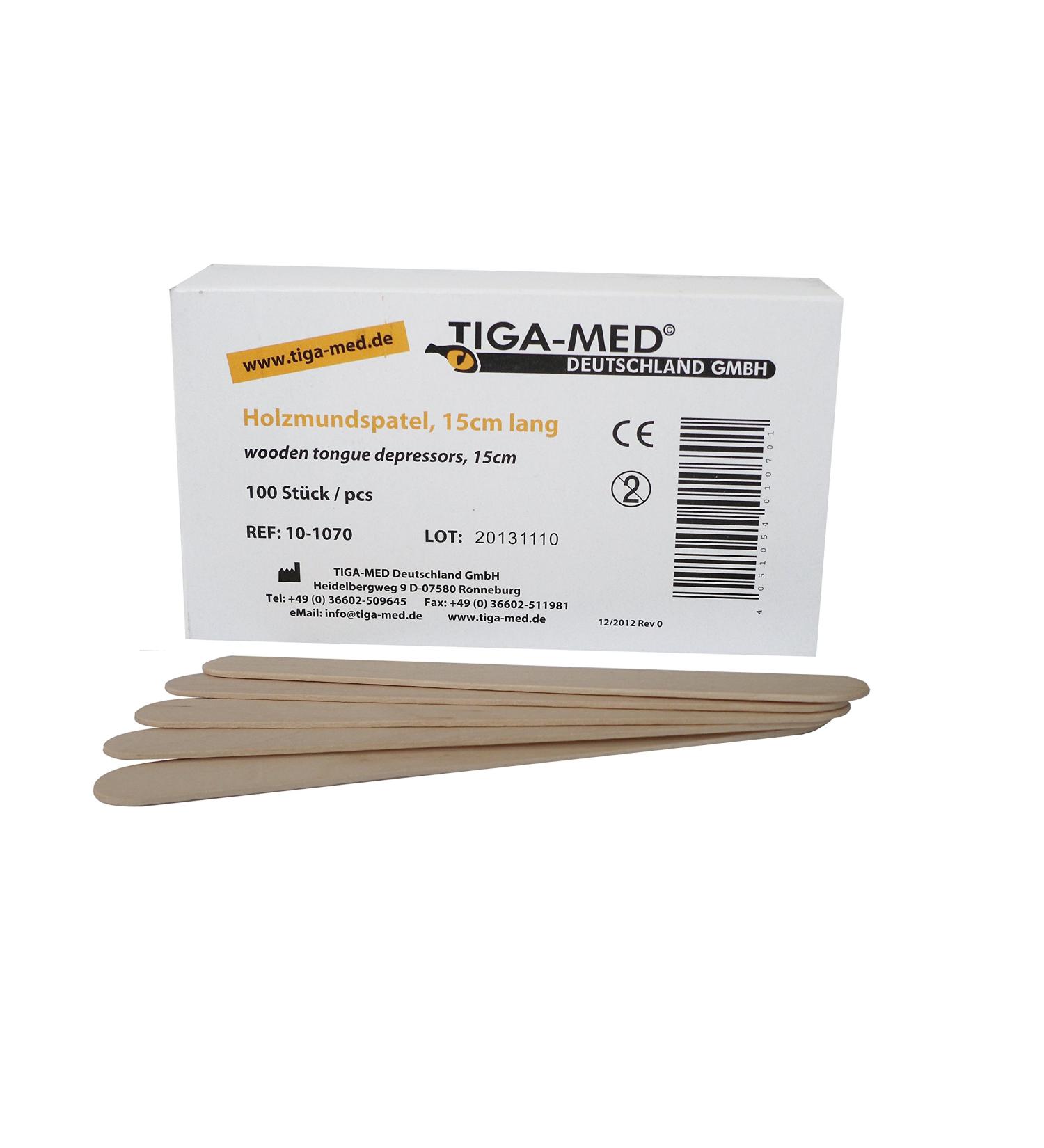 Sunting wood spatula (mouth spatula) ideal for Brazilian waxing or wax pearls.To apply precise application paste paste/wax for hair removal on the face intimate armpit & leg area (100 pieces) 100 pieces (1 Pack)