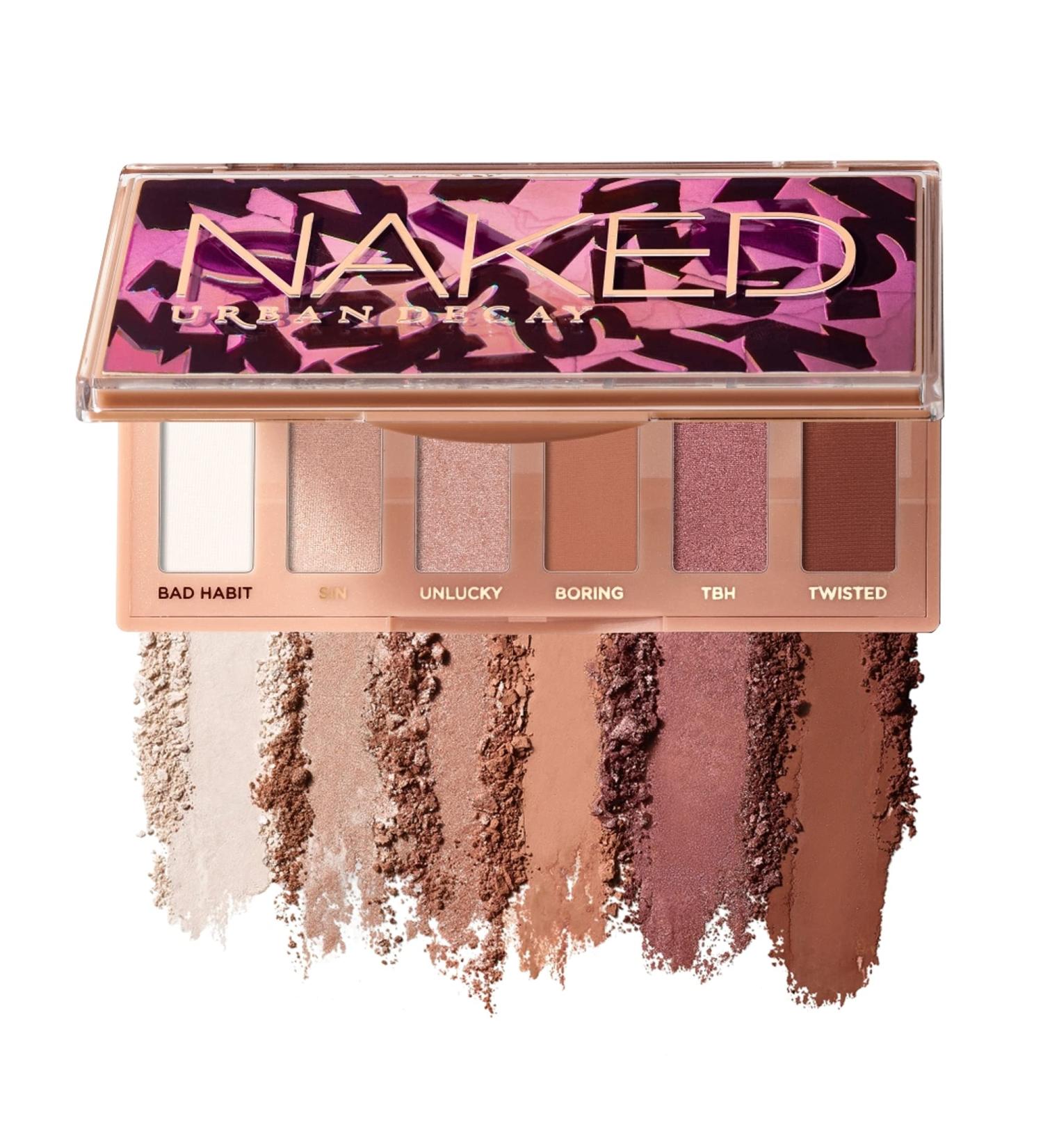 Urban Decay Naked Mini Eyeshadow Palette - Richly Pigmented, Ultra Blendable Mat and High-Shine Shimmers - 12 Hour Wear - Travel-friendly Naked Mini Sin - Buy Online on GoSupps.com