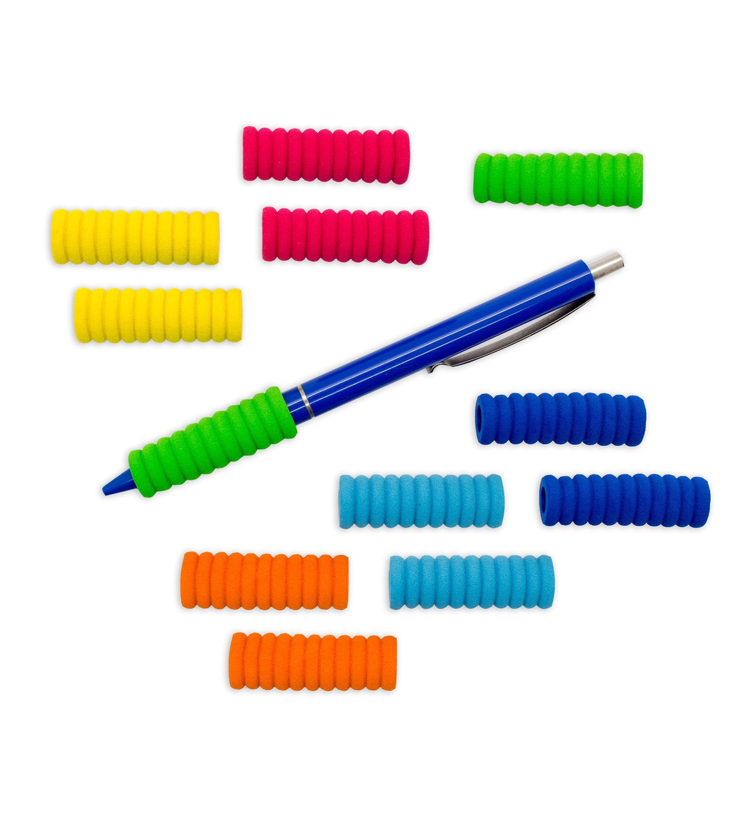 AFH Web Shop Writing Aids | Ergonomic Foam Pens | 12-Piece Color Set | Ultimate Comfort & Precision - Buy Online on GoSupps.com