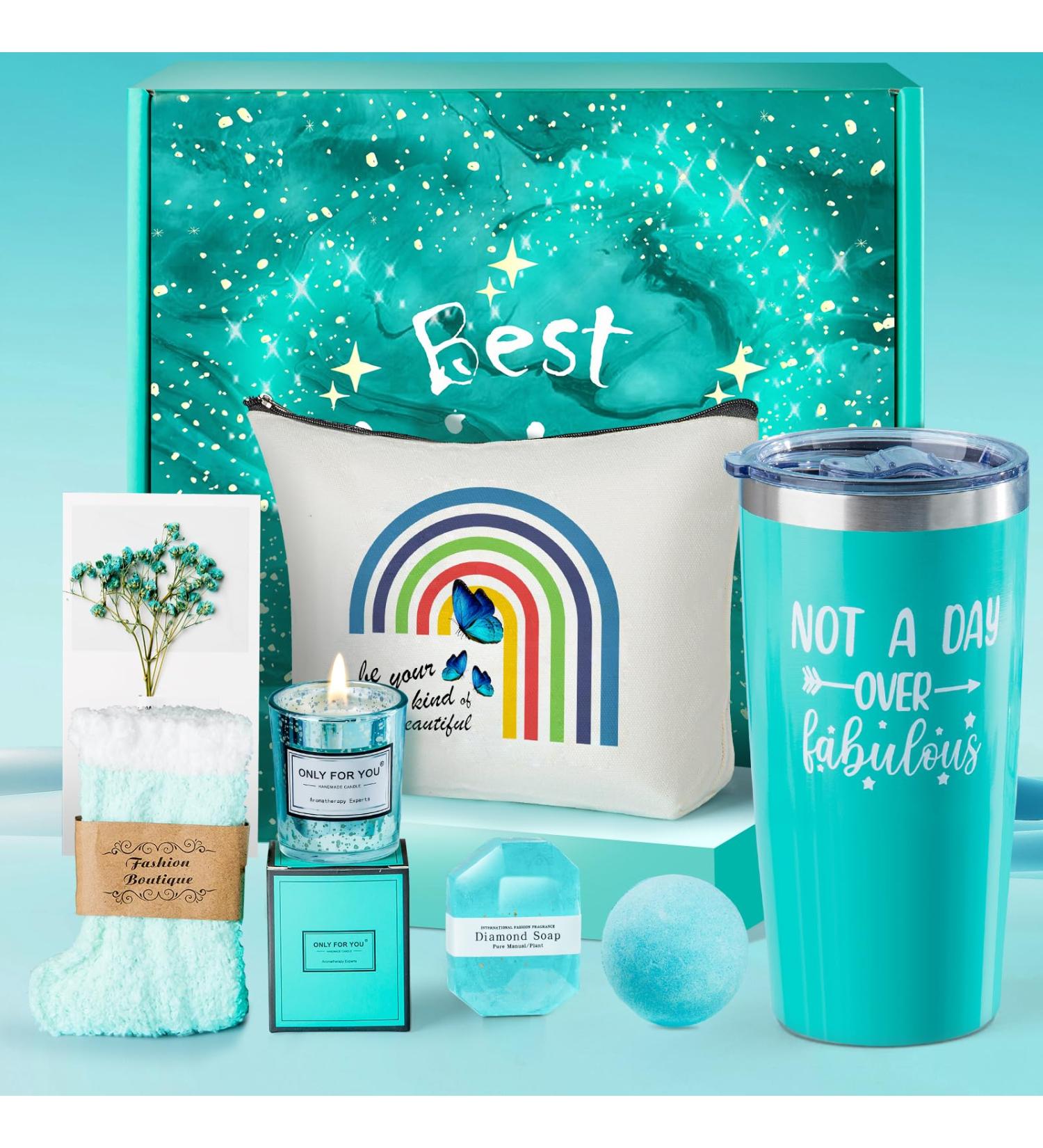 Personalized Spa Gift Basket for Women - Best Friend Mom Sister Wife Daughter | Top Christmas & Birthday Gifts 2024 - Buy Online on GoSupps.com