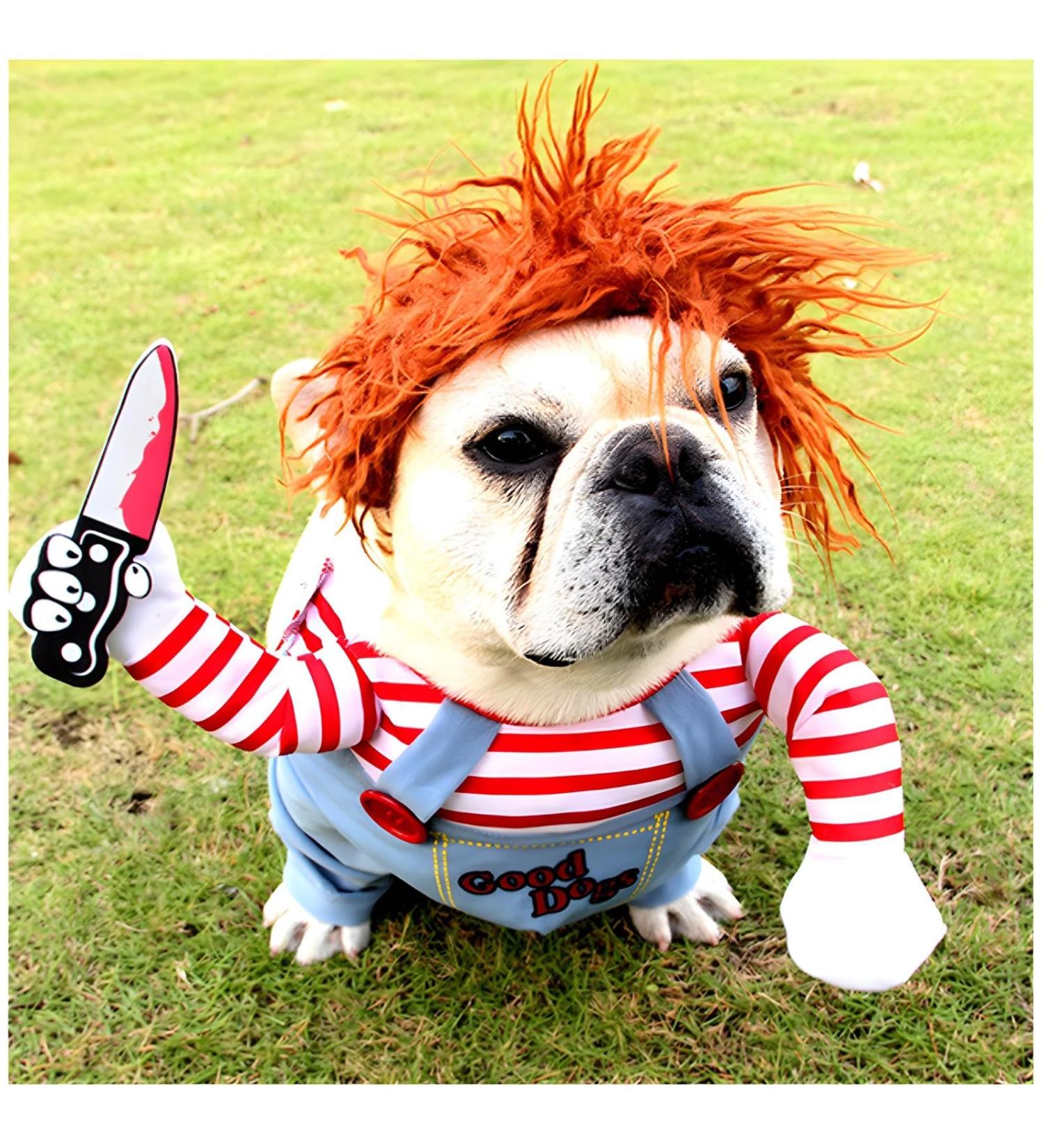 Delifur Dog Costume - Funny Halloween Outfit for Small to Large Dogs & Cats | Best Pet Cosplay Party Suit - Buy Online on GoSupps.com