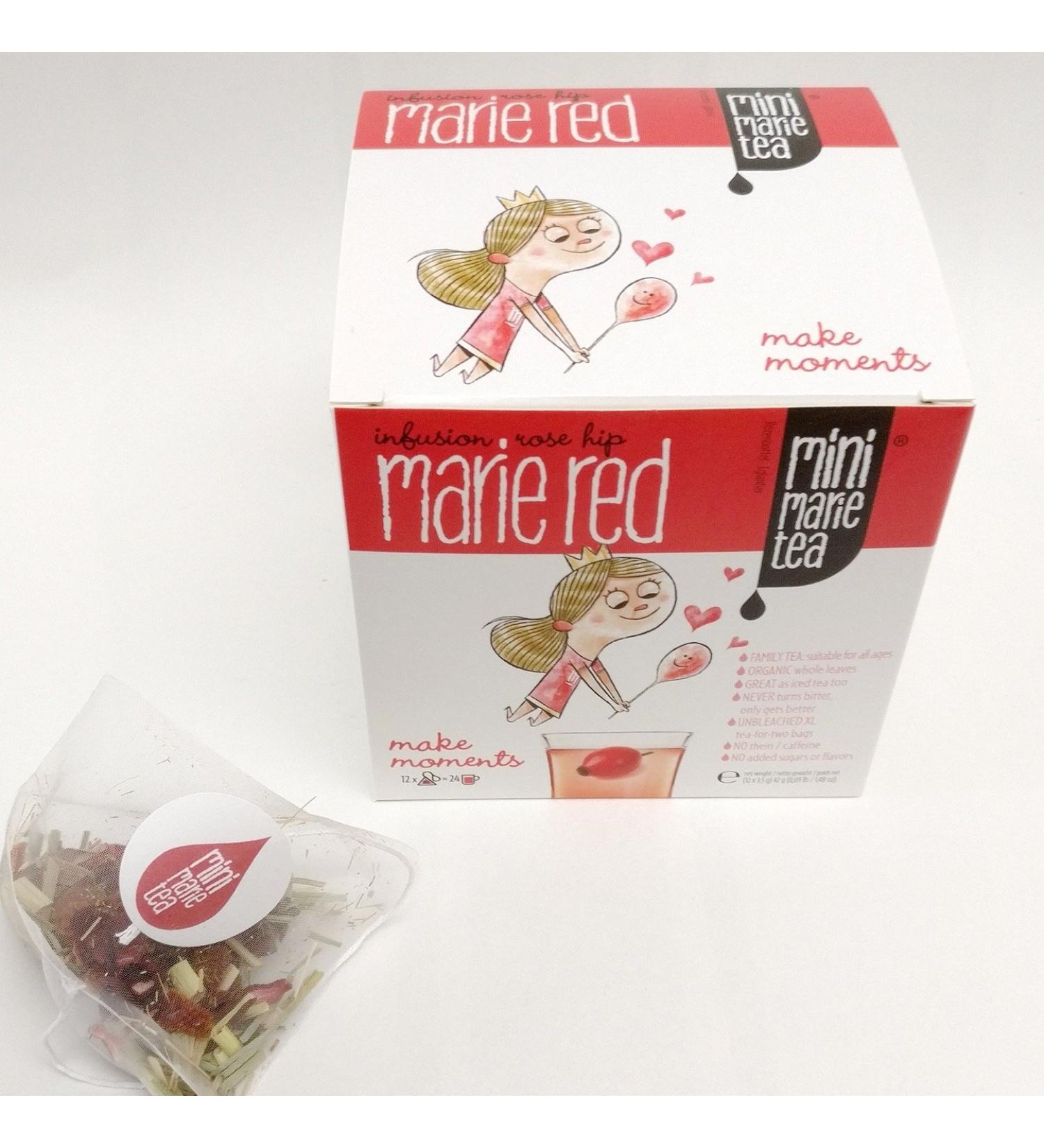 MiniMarieTea RED Tea Bags 100% organic tea great for families and kids
