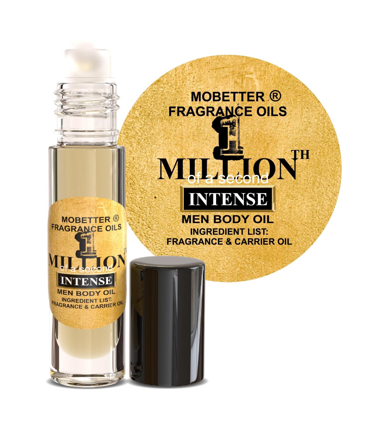 MOBETTER FRAGRANCE OILS 1 Millionth of a Second Intense Men Cologne Body Oil - Buy Online on GoSupps.com
