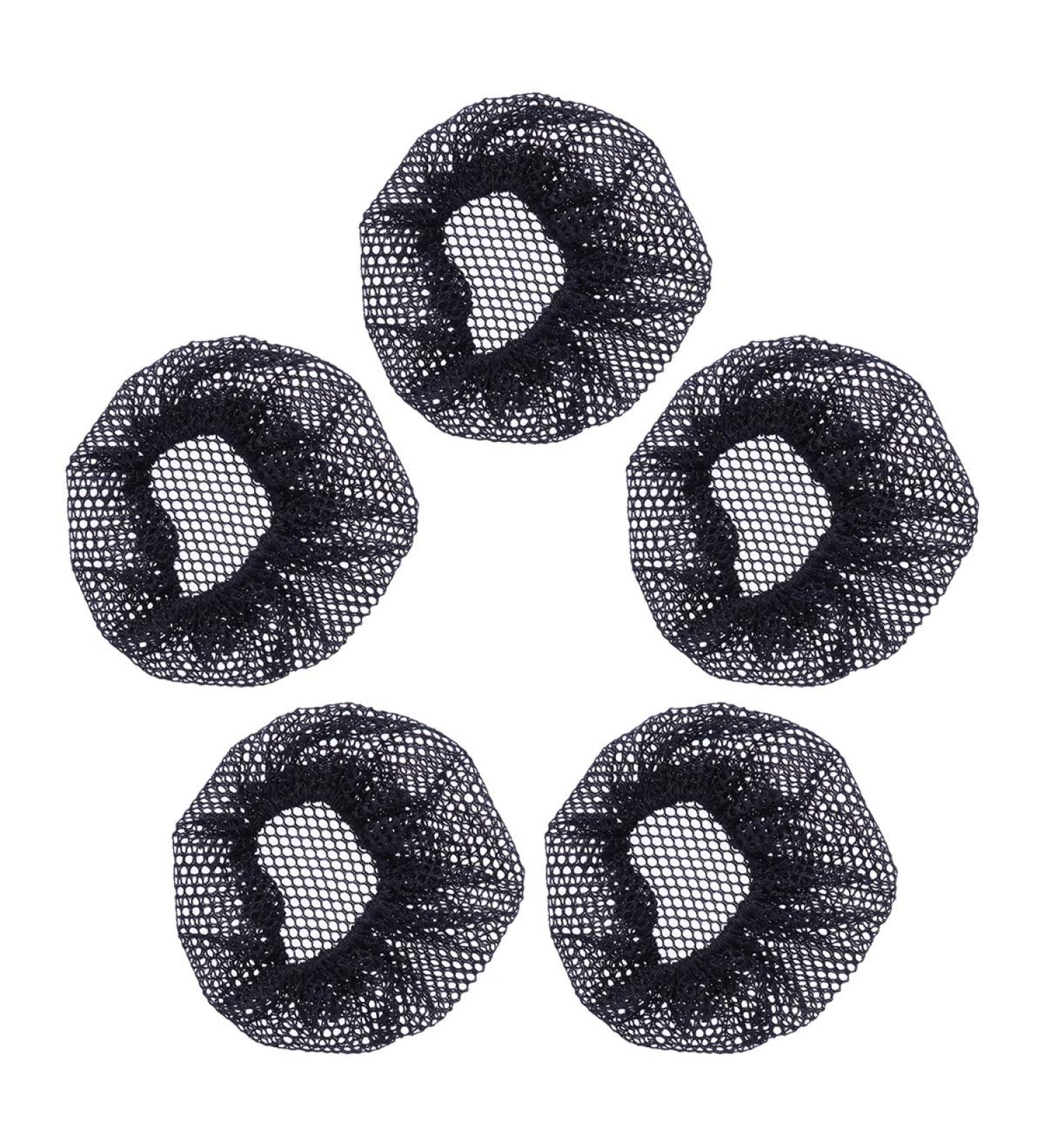 Frcolor Ballet Dance Hairnet Bun Cover Hair Accessories 5pcs - Small Hole, No Lace - Buy Online on GoSupps.com