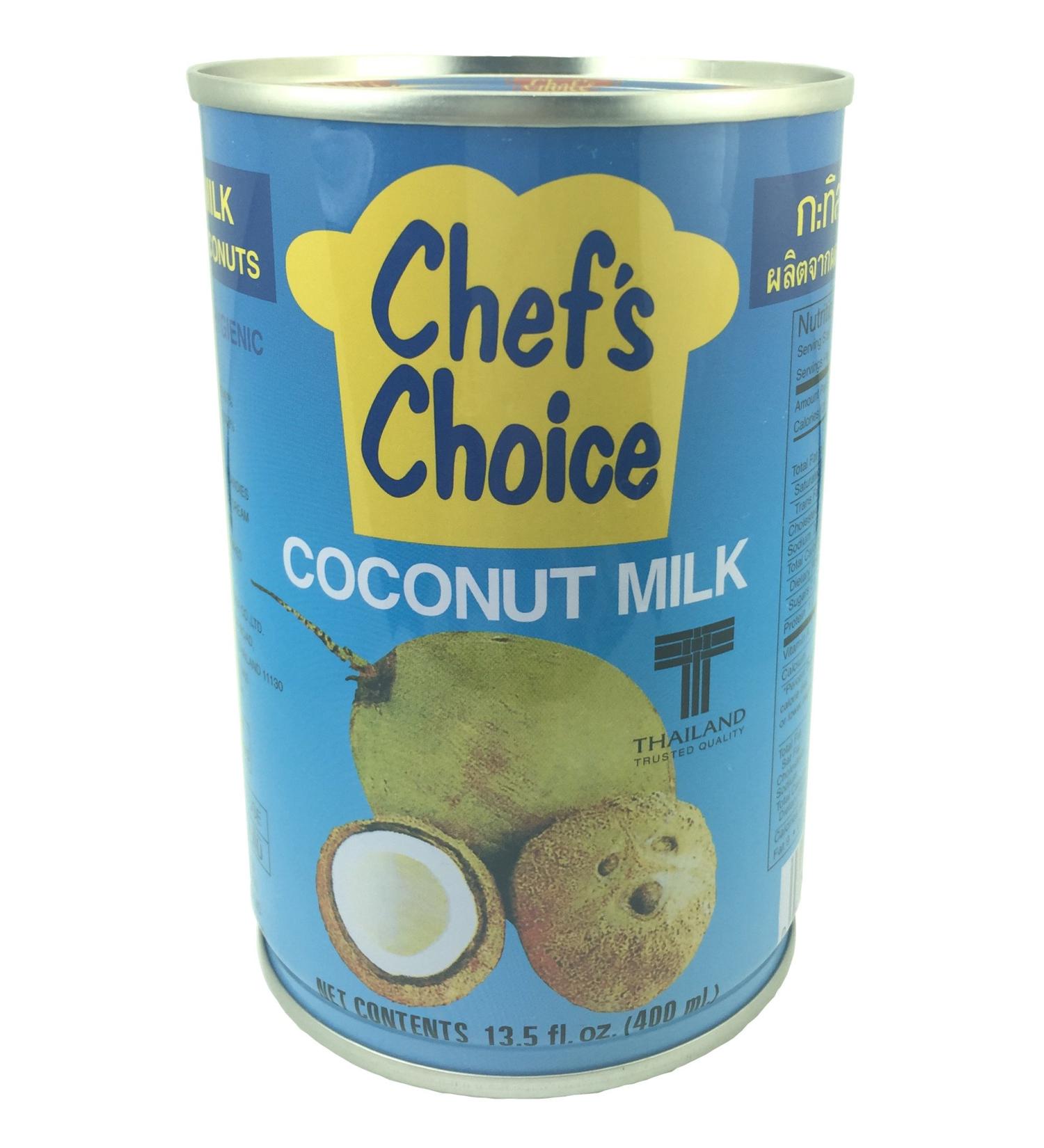 Chef's Choice Coconut Milk 400ml - Pure and Creamy | 1 Pack - Buy Online on GoSupps.com