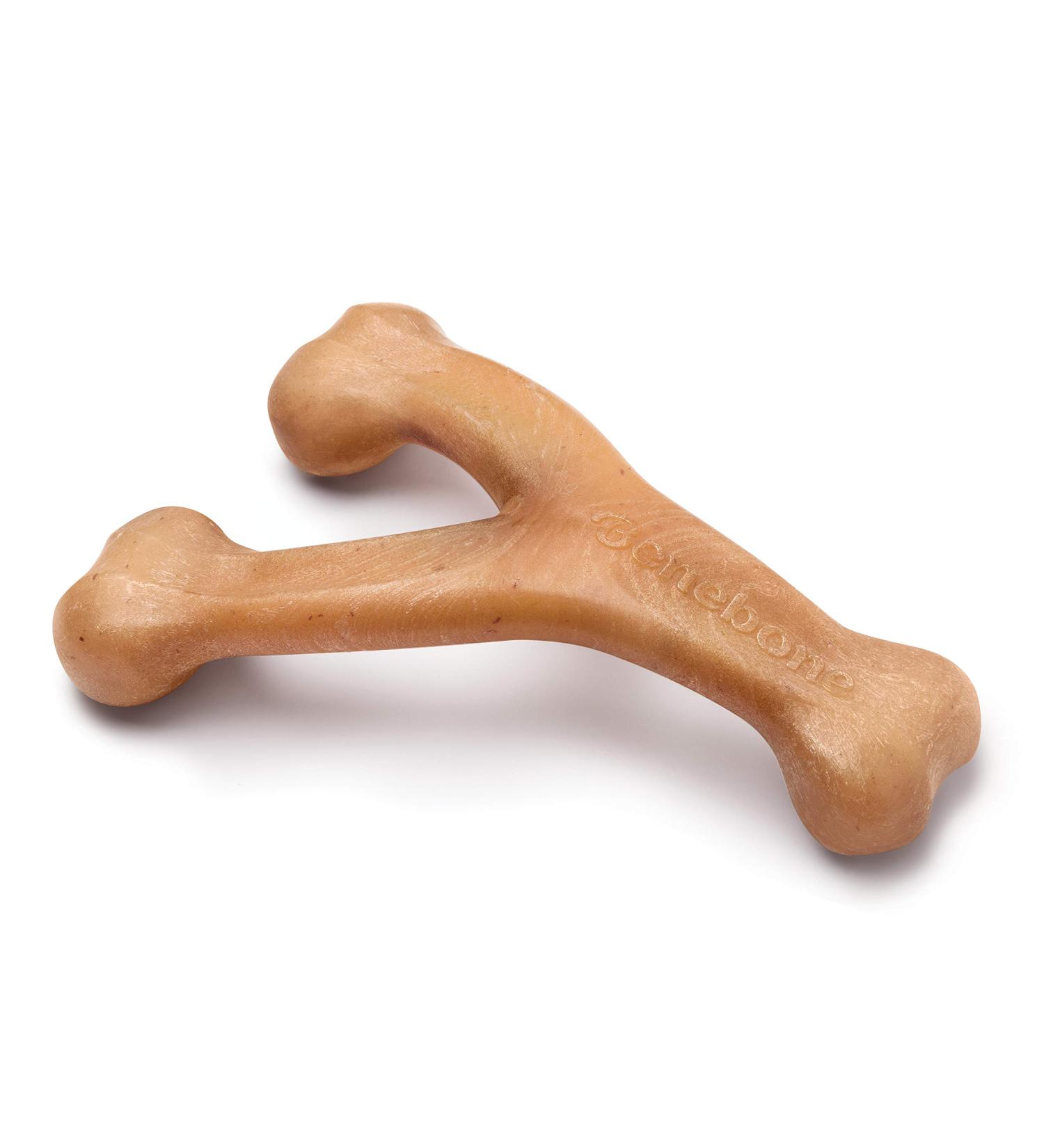 Benebone Wishbone Chicken XL Dog Chew - 24cm Durable & Flavorful (854111004972) - Best for Heavy Chewers - Buy Online on GoSupps.com