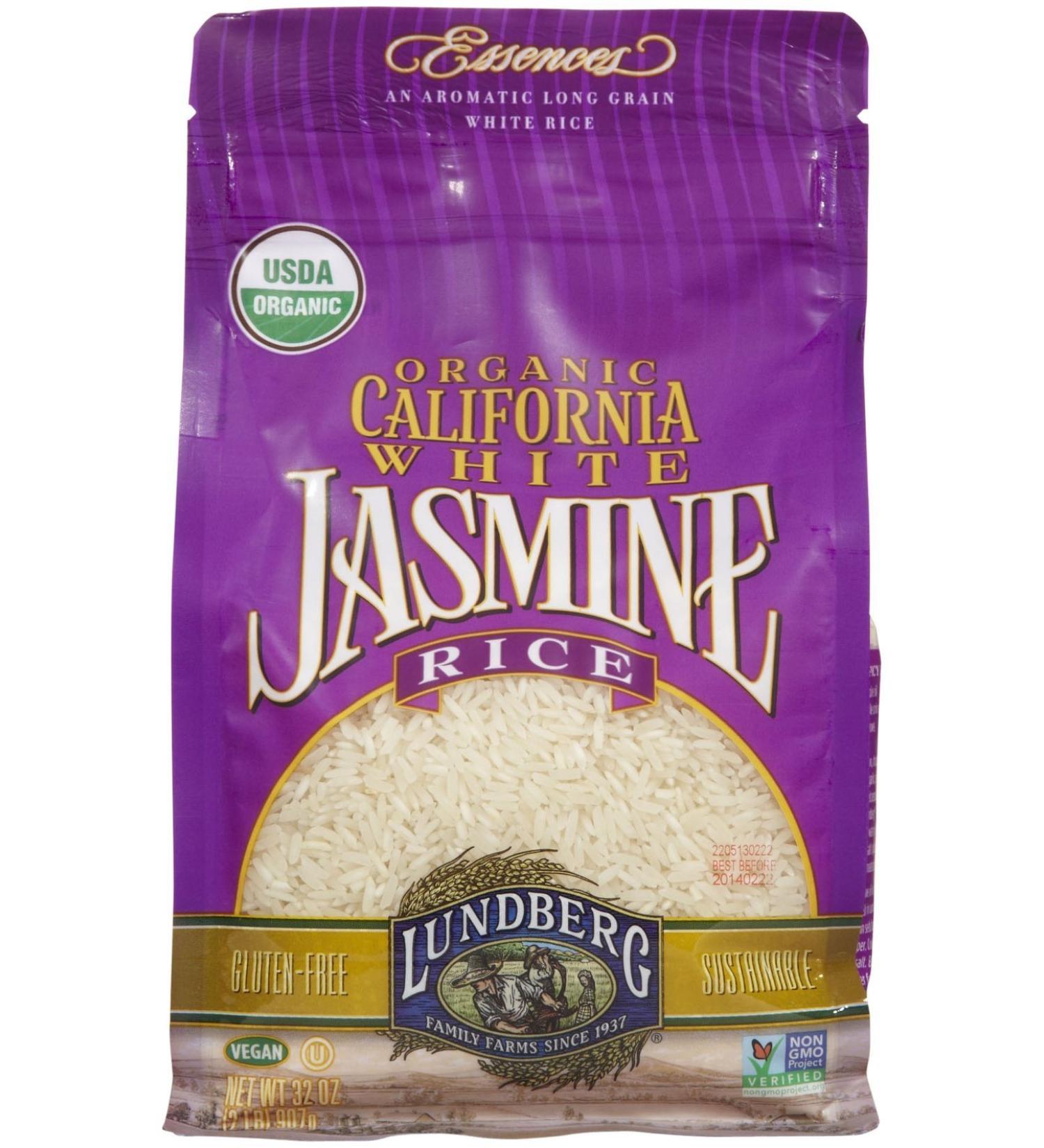 Lundberg Organic Rice - Jasmine White - 32 oz