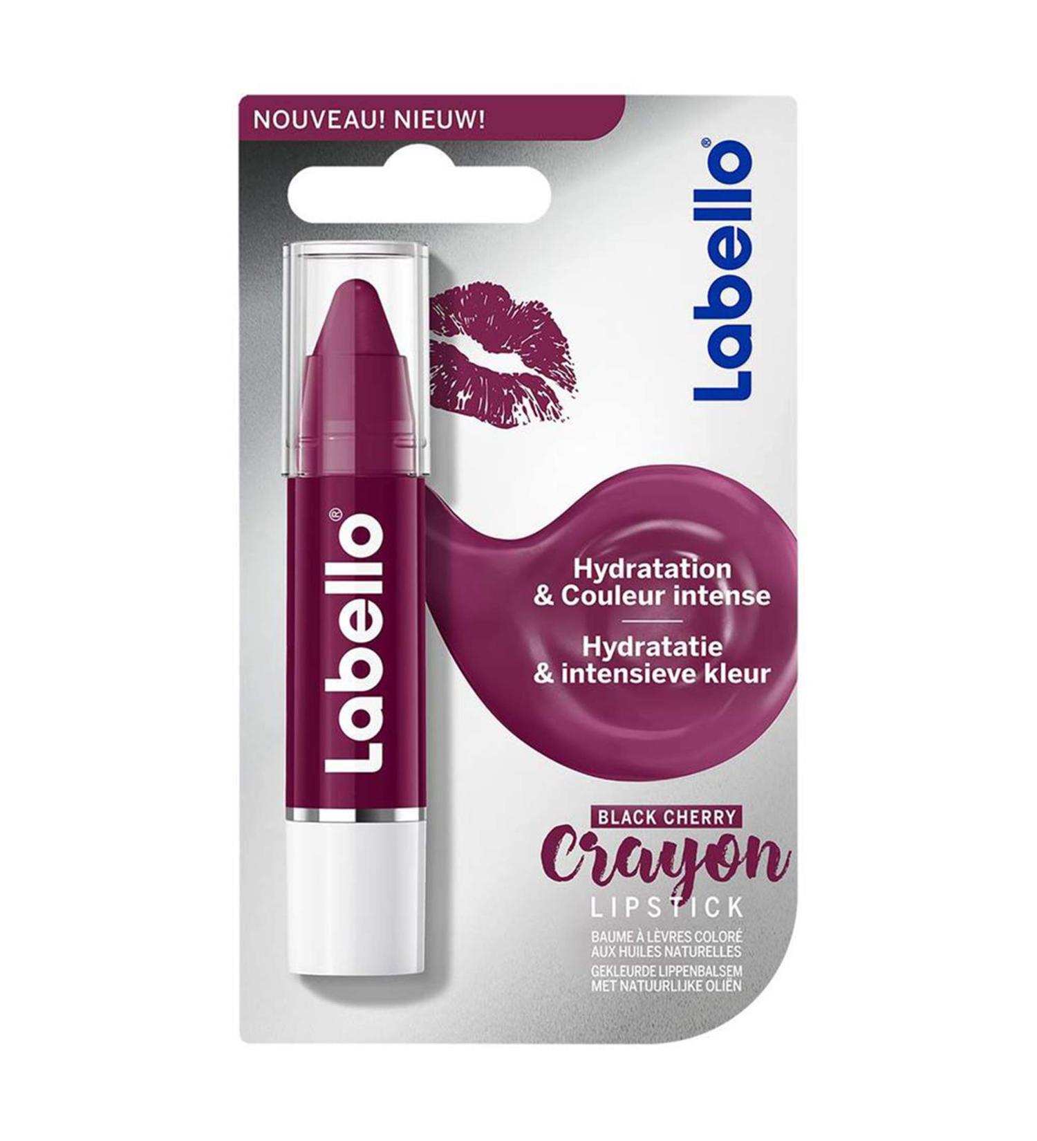 Labello Labello Pencil Black Cherry 3G - Premium Lip Balm for Hydration & Color | International Shipping Available - Buy Online on GoSupps.com
